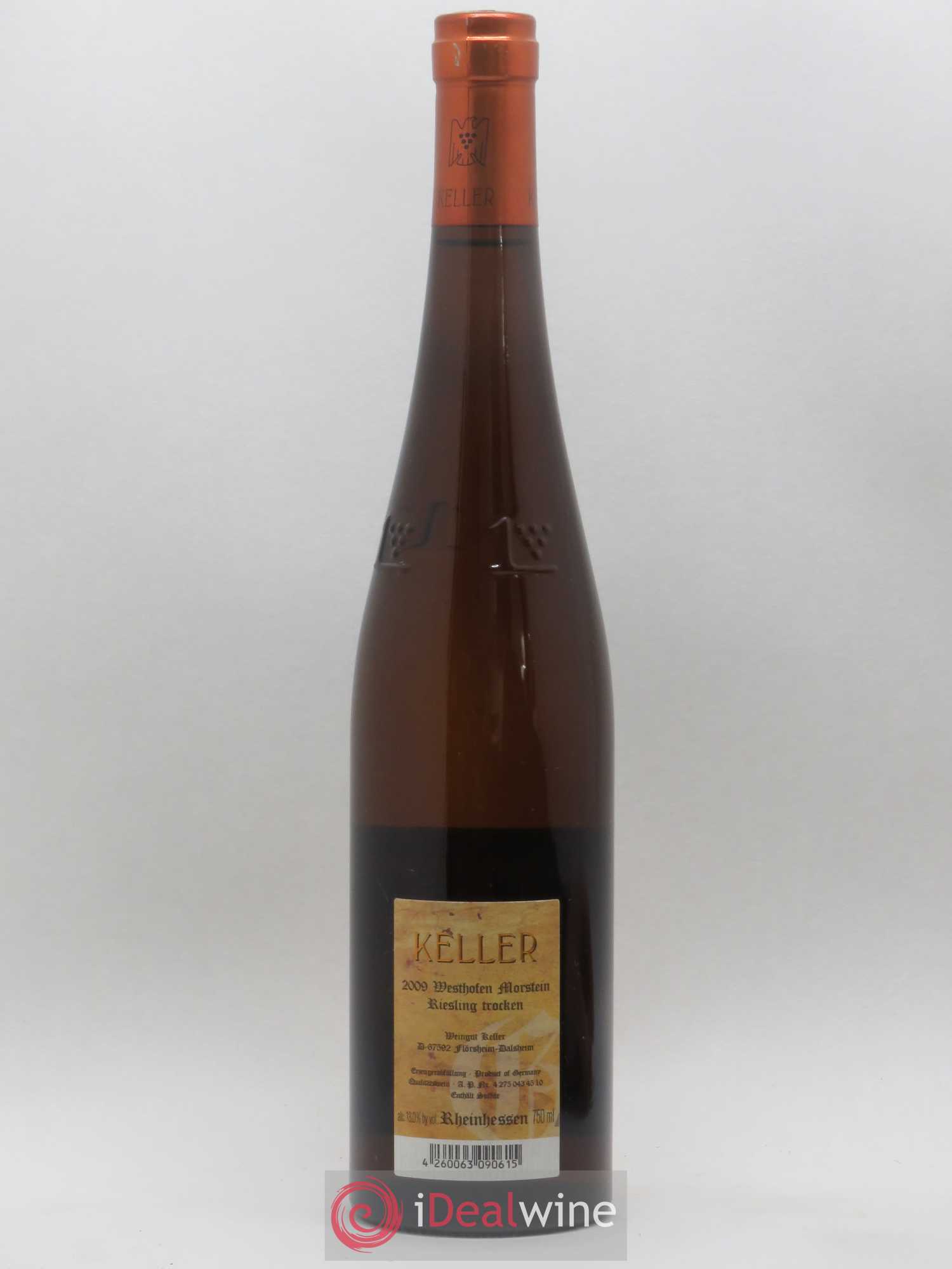 Allemagne Rheinhessen Riesling Westhofener Morstein Keller 2009 - Posten von 1 Flasche - 1