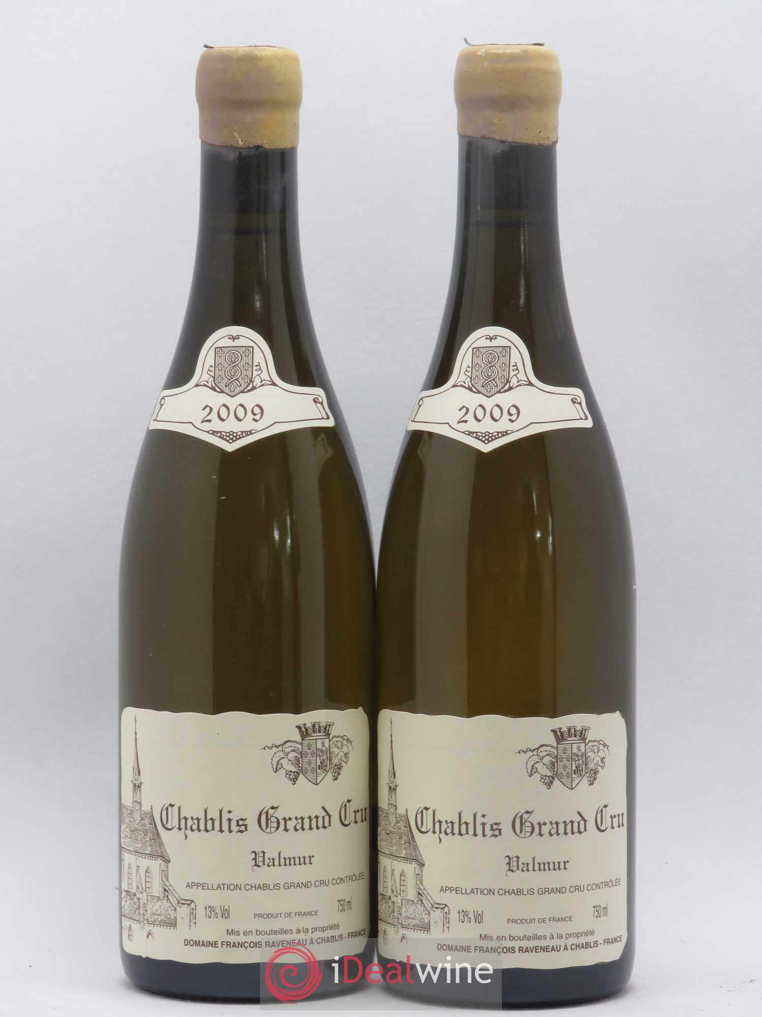 Chablis Grand Cru Valmur Raveneau (Domaine) 2009 - Lot de 2 bouteilles - 0
