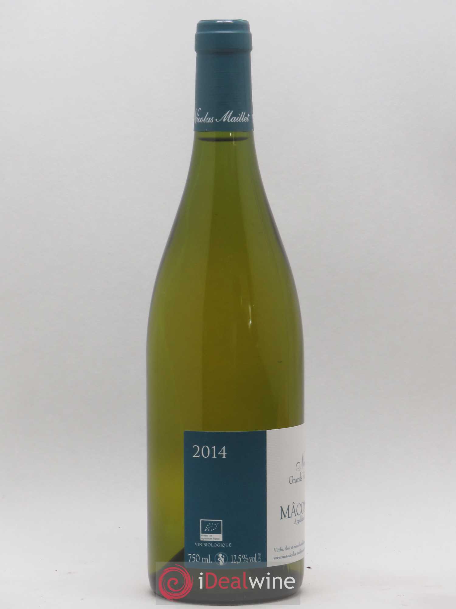 Mâcon-Verzé Nicolas Maillet 2014 - Lot de 1 bouteille - 1