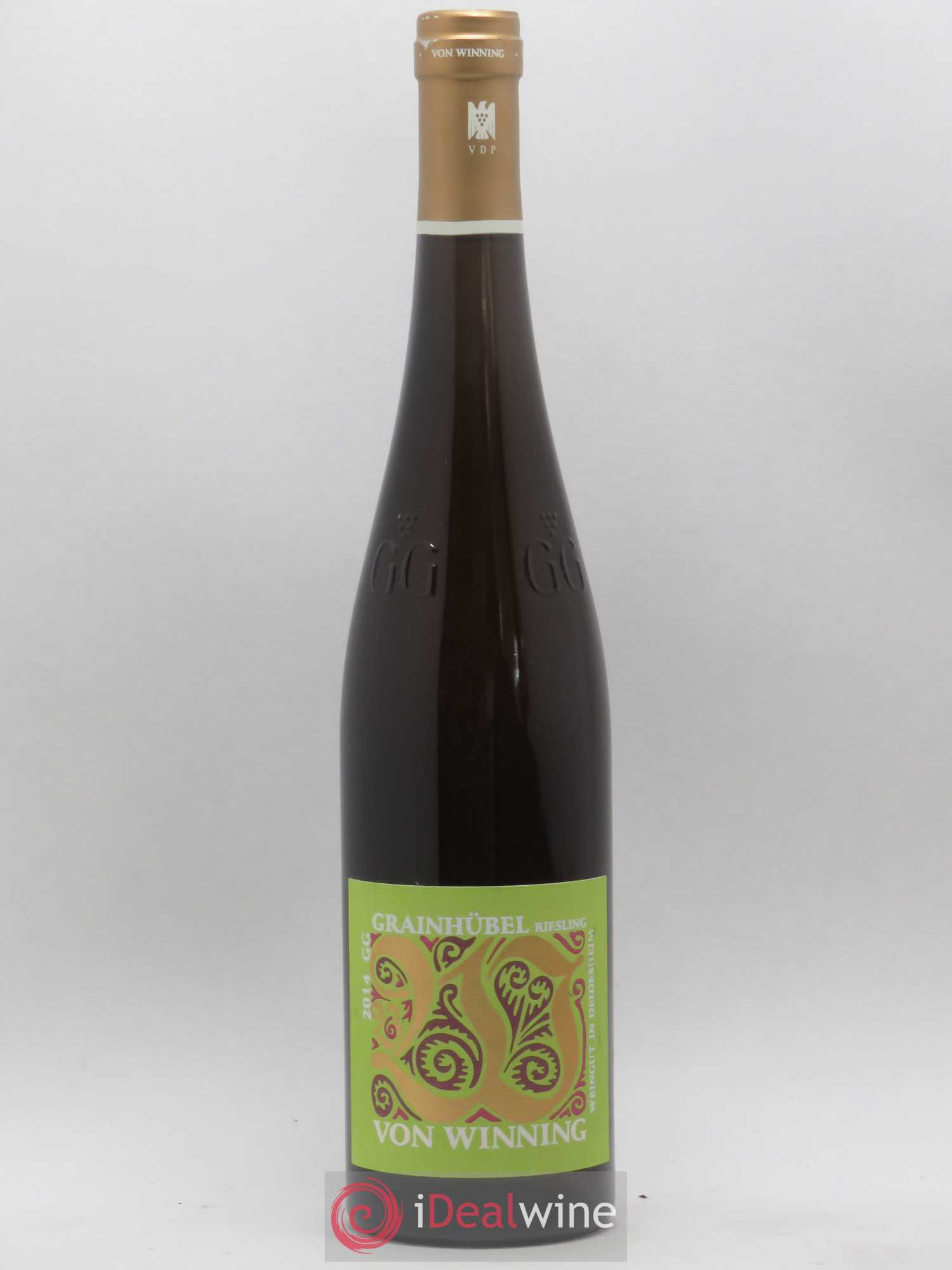 Allemagne Pfalz Riesling Grainhubel GG Von Winning Trocken 2014 - Posten von 1 Flasche - 0