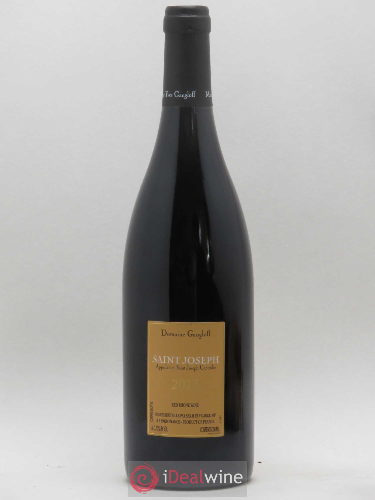 Saint-Joseph Gangloff (Domaine) 2015 - Lot de 1 bouteille - 1