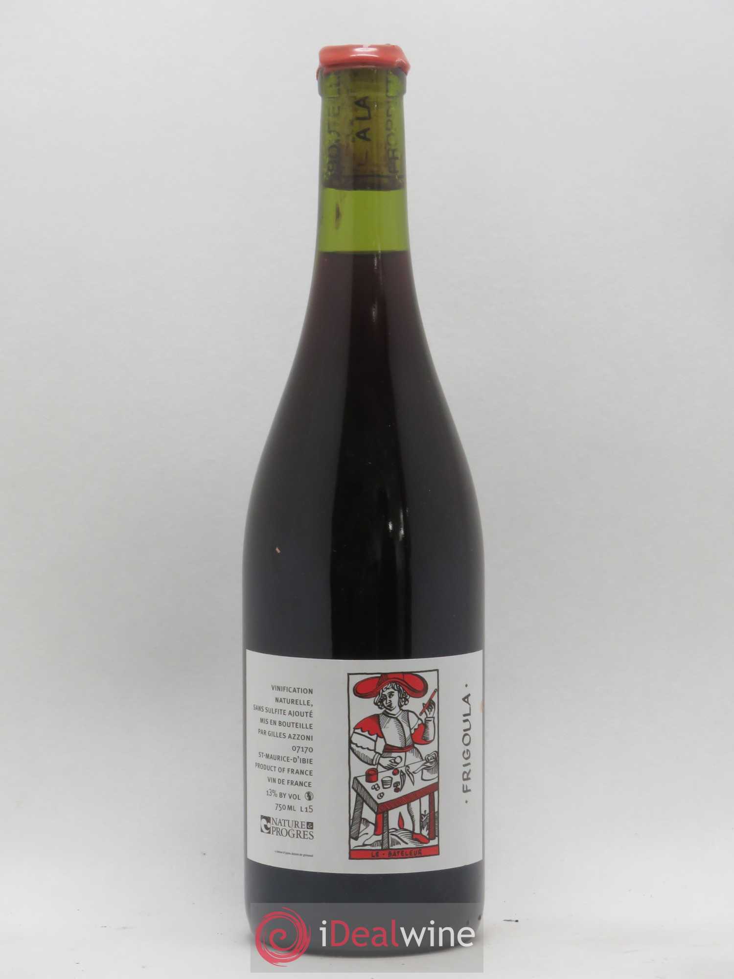 Vin de France Frigoula L15 - Gilles Azzoni (sans prix de réserve) 2015 - Posten von 1 Flasche - 0