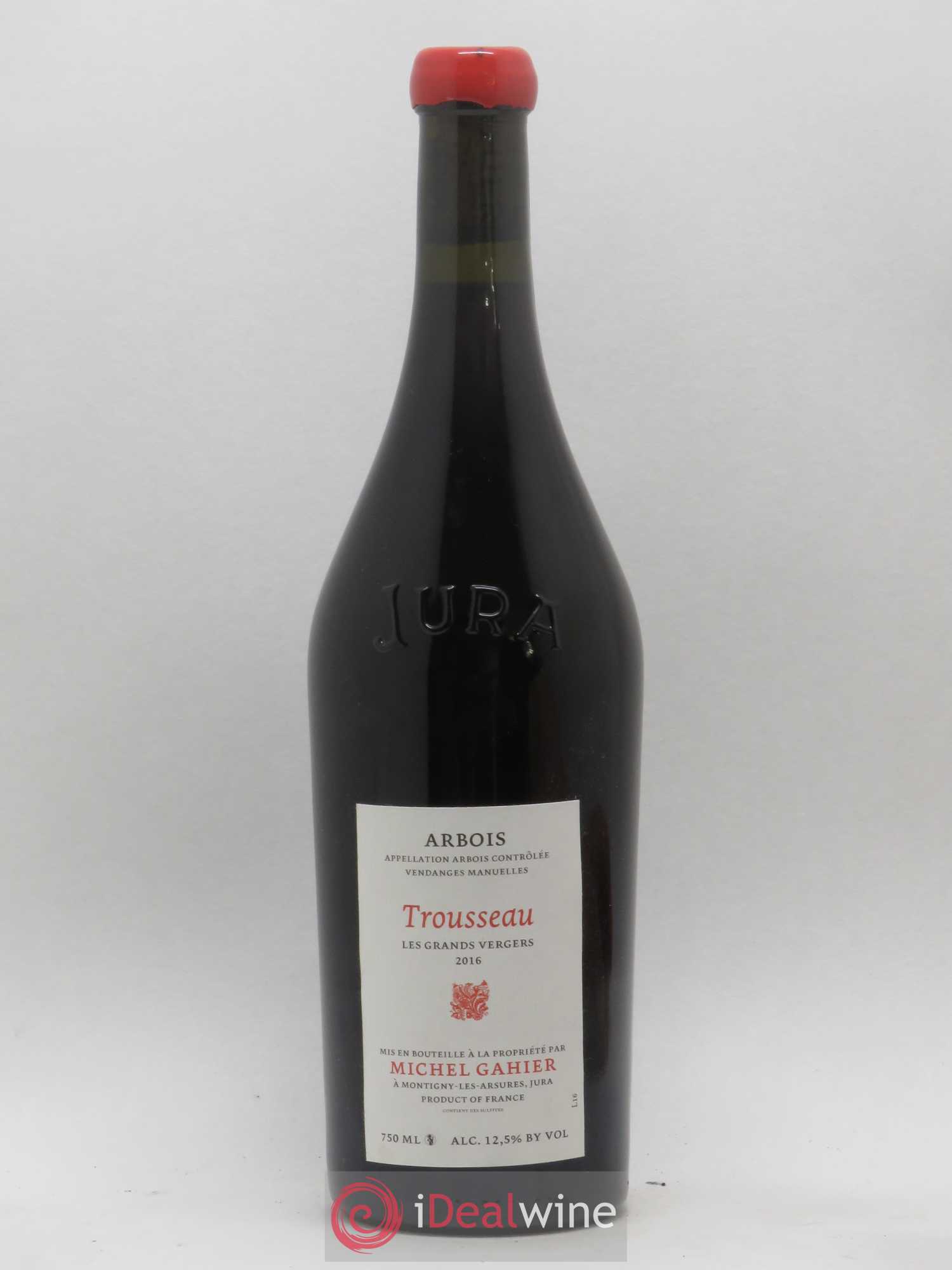 Arbois Trousseau Les Grands Vergers Michel Gahier 2016 - Posten von 1 Flasche - 0