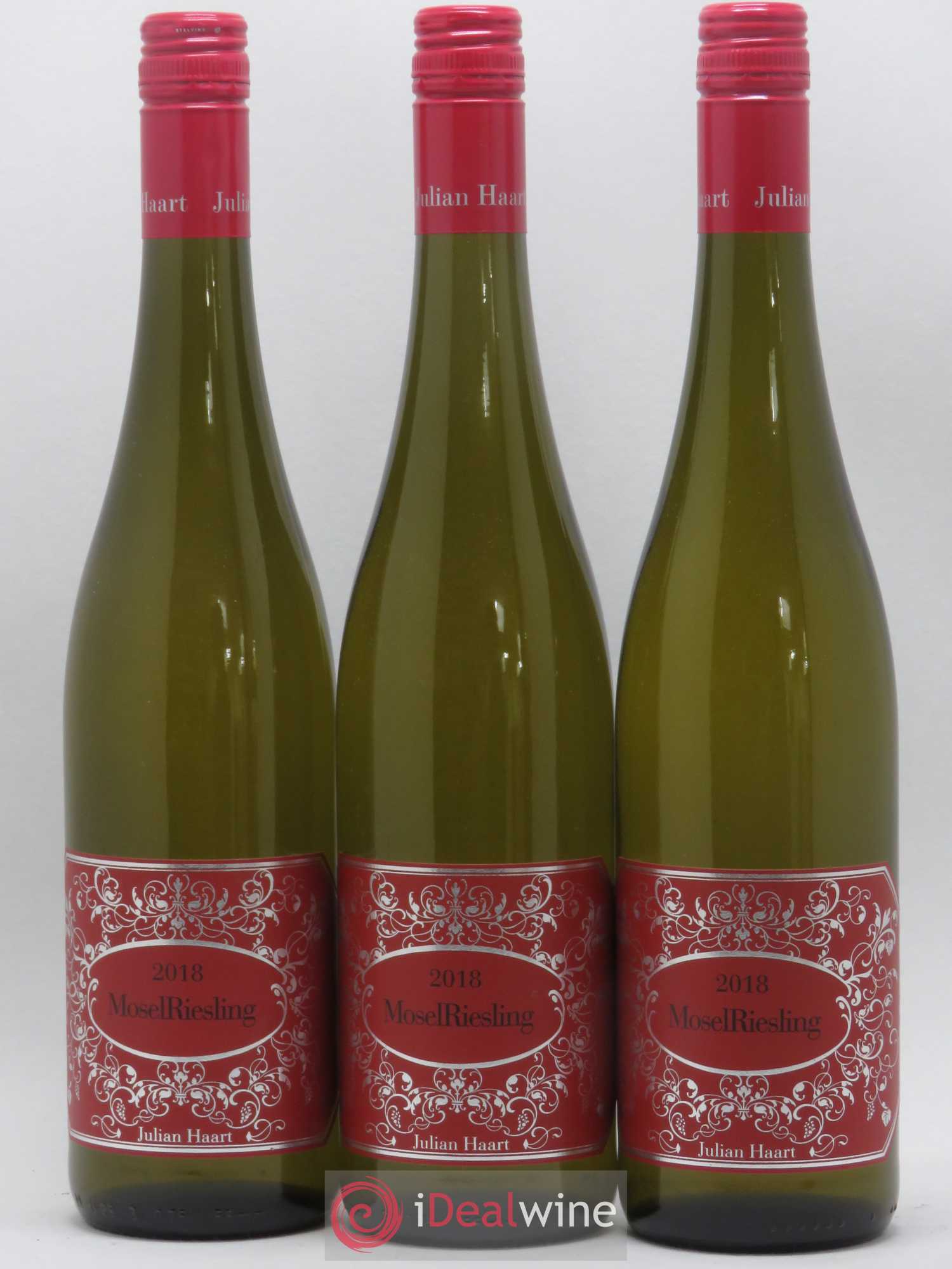 Allemagne Mosel-Saar Riesling Julian Haart (sans prix de réserve) 2018 - Posten von 3 Flaschen - 0