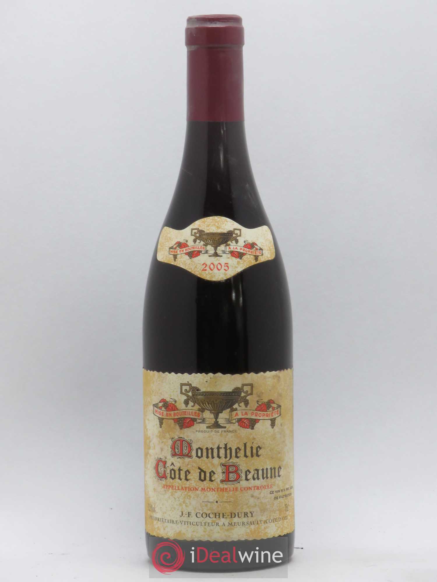 Monthélie Coche Dury (Domaine) 2005 - Lot de 1 bouteille - 0