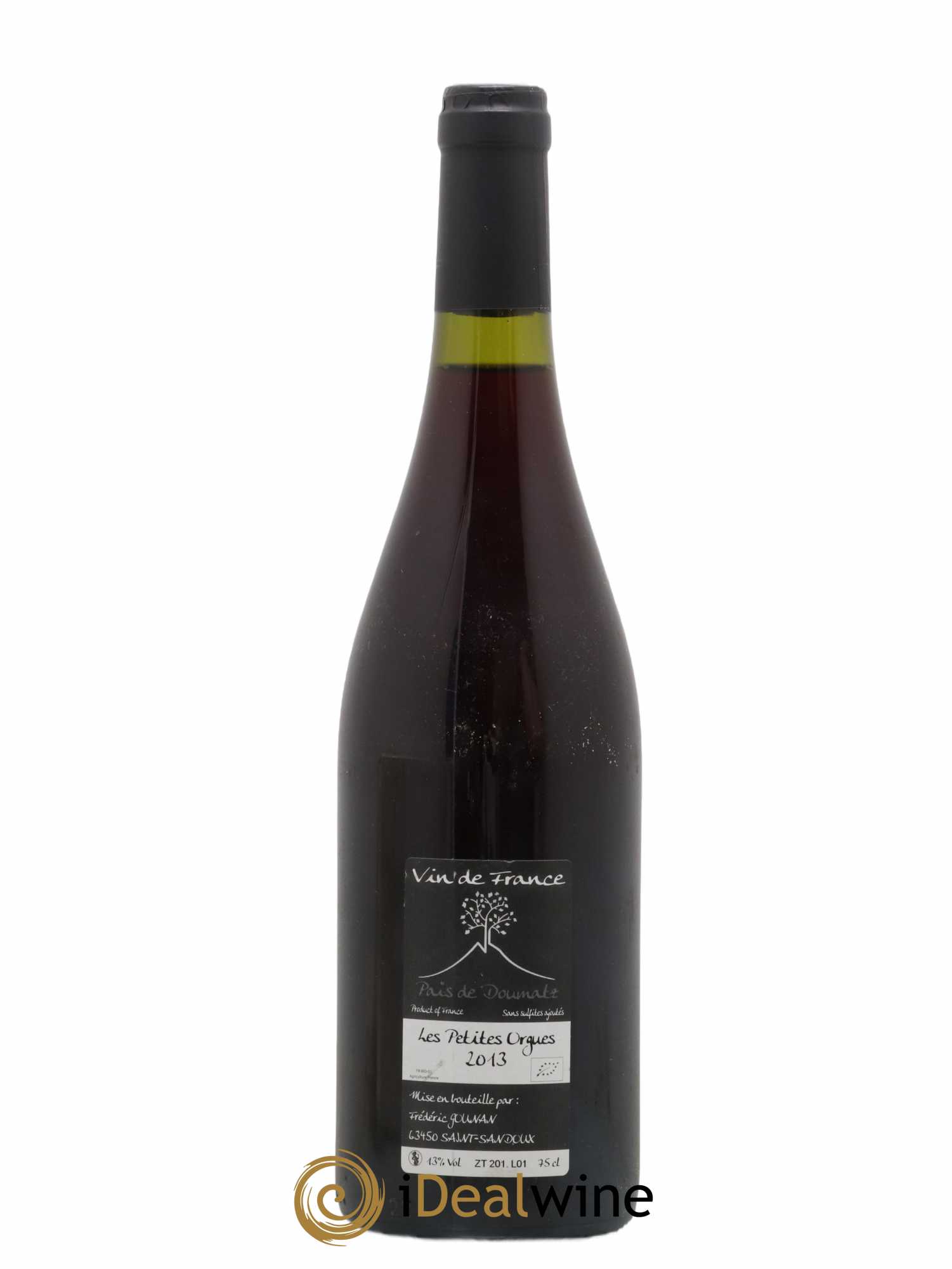 Vin de France Les Petites Orgues Vignoble de l'Arbre Blanc 2013 - Lot de 1 bouteille - 1