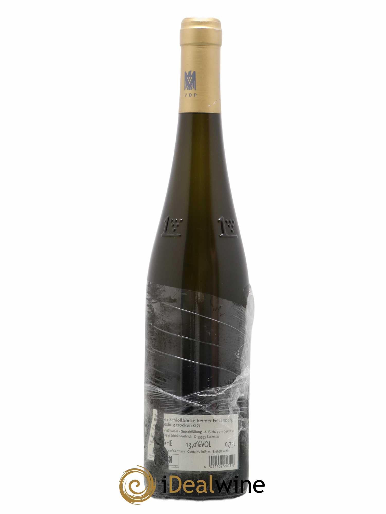 Allemagne Nahe Schlossböckelheimer Felsenberg Trocken Gg Schäfer Fröhlich 2011 - Posten von 1 Flasche - 1