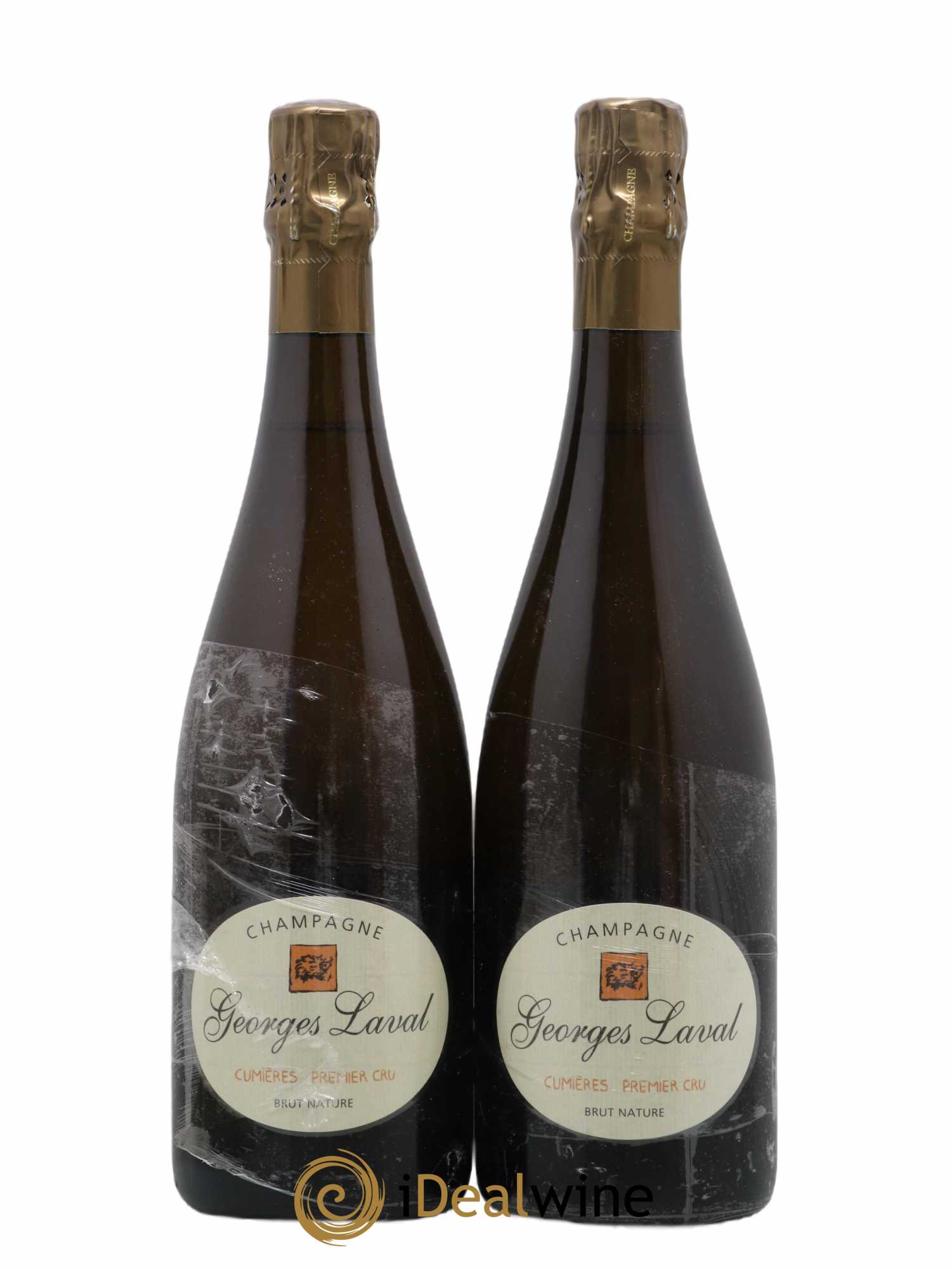 Champagne Cumières Brut Nature Georges Laval - Posten von 2 Flaschen - 0