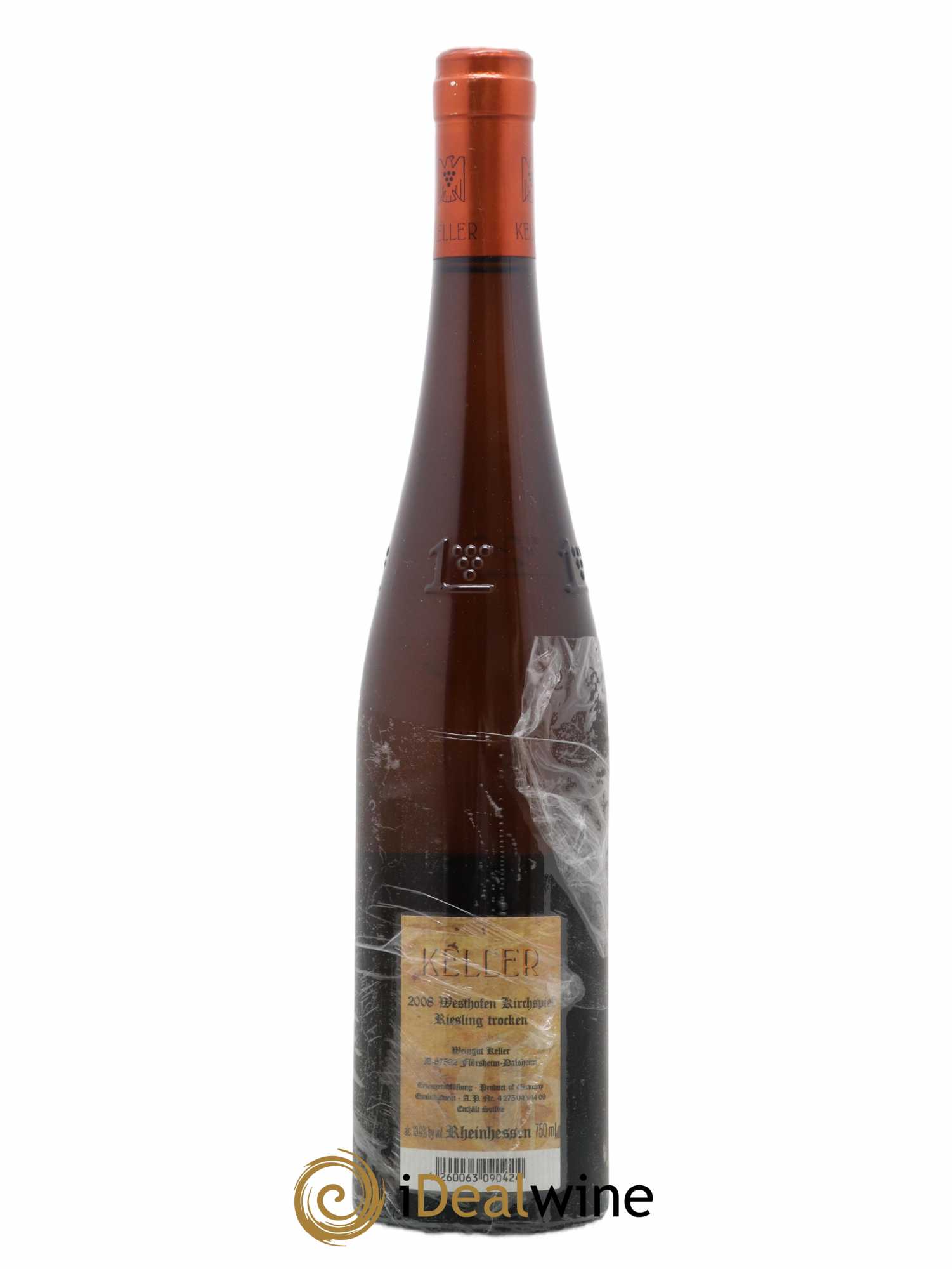 Riesling Trocken Westhofen Kirchspiel Keller 2008 - Lot de 1 bouteille - 1