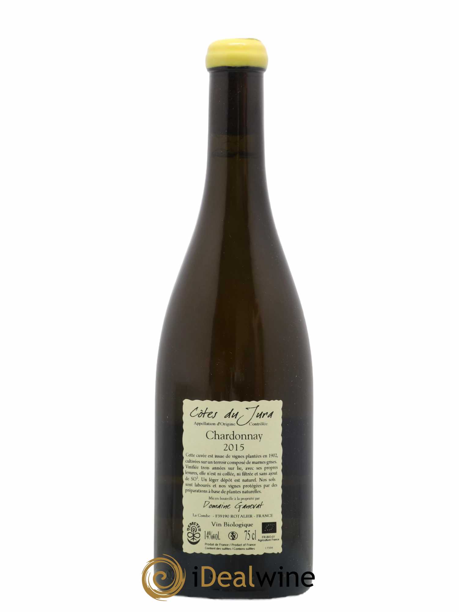 Côtes du Jura Les Chalasses Vieilles Vignes Jean-François Ganevat (Domaine) 2015 - Lot de 1 bouteille - 1