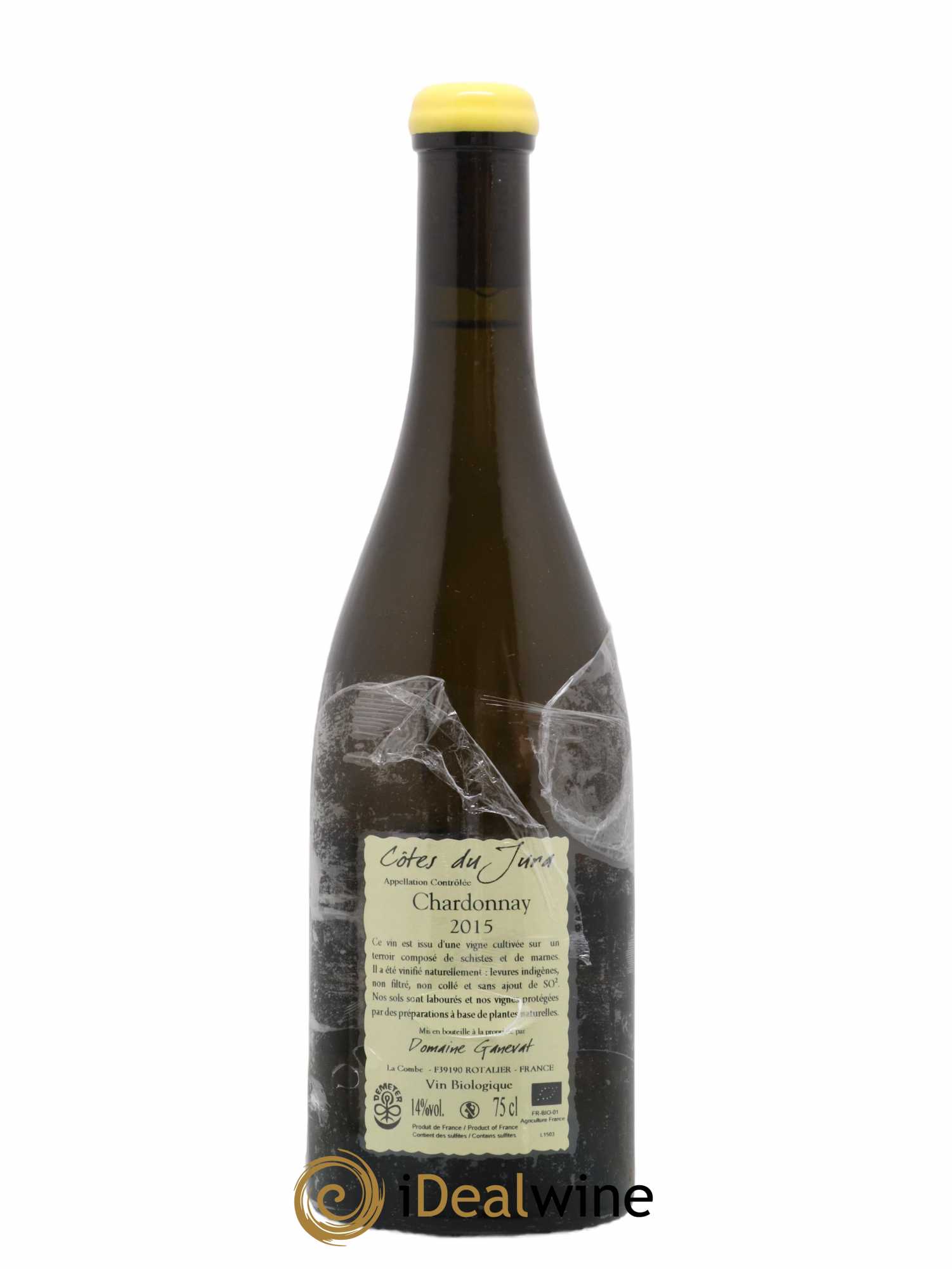 Côtes du Jura Grusse en Billat Jean-François Ganevat (Domaine) 2015 - Lot de 1 bouteille - 1
