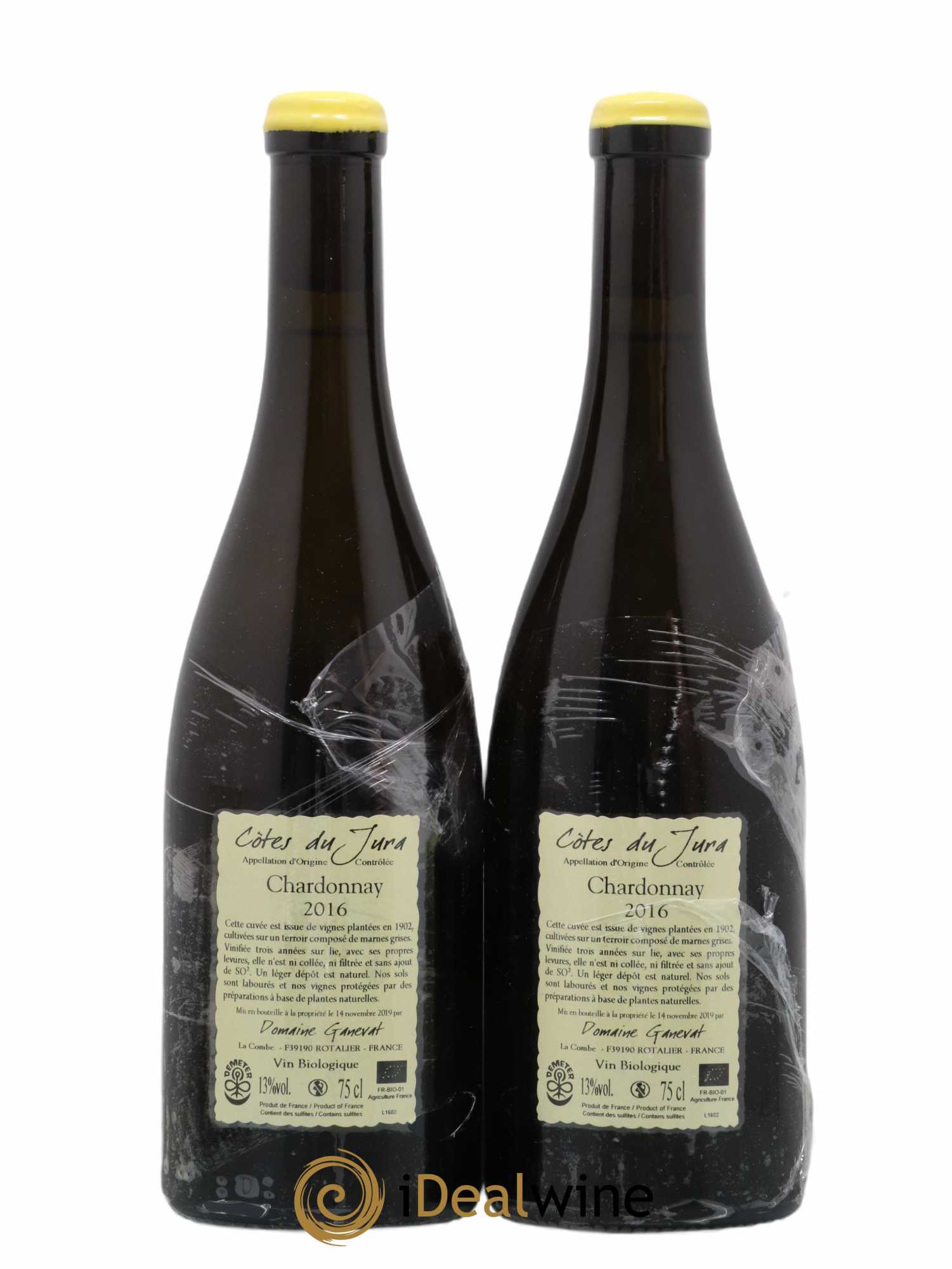 Côtes du Jura Les Chalasses Vieilles Vignes Jean-François Ganevat (Domaine) 2016 - Lot de 2 bouteilles - 1