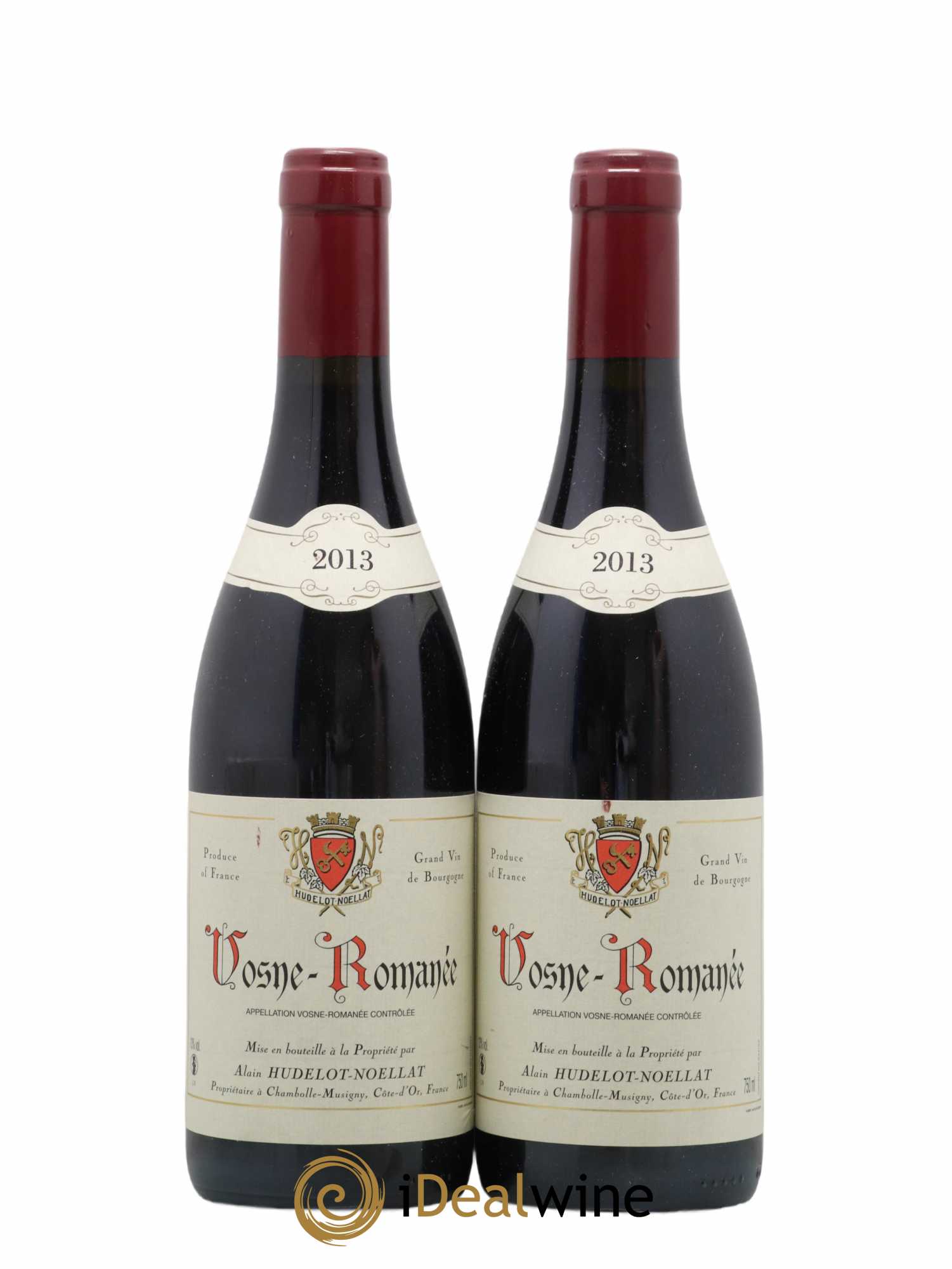 Vosne-Romanée Hudelot-Noëllat 2013 - Lot de 2 bouteilles - 0