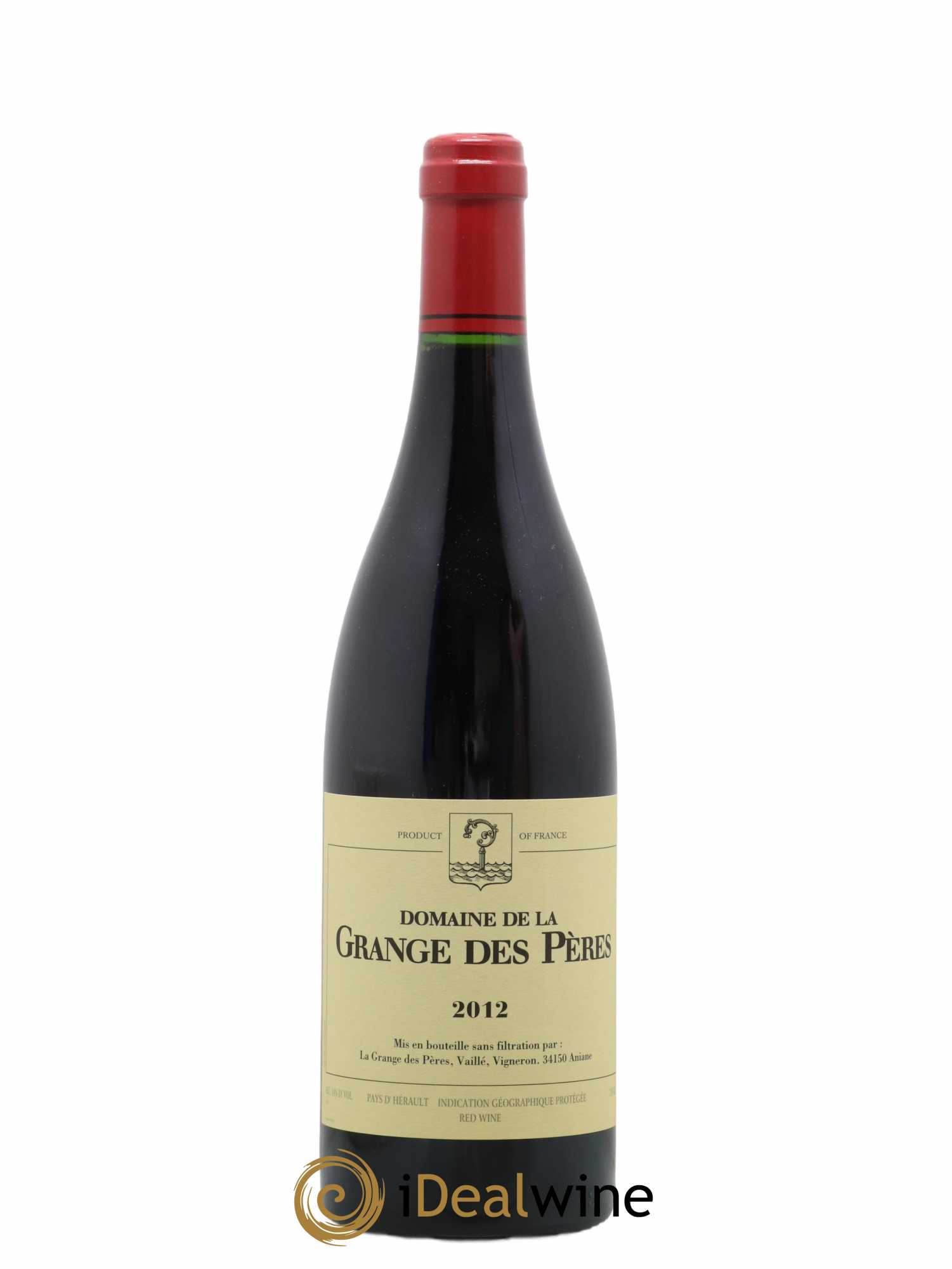 Pays d'Hérault Grange des Pères Laurent Vaillé 2012 - Lot de 1 bouteille - 0