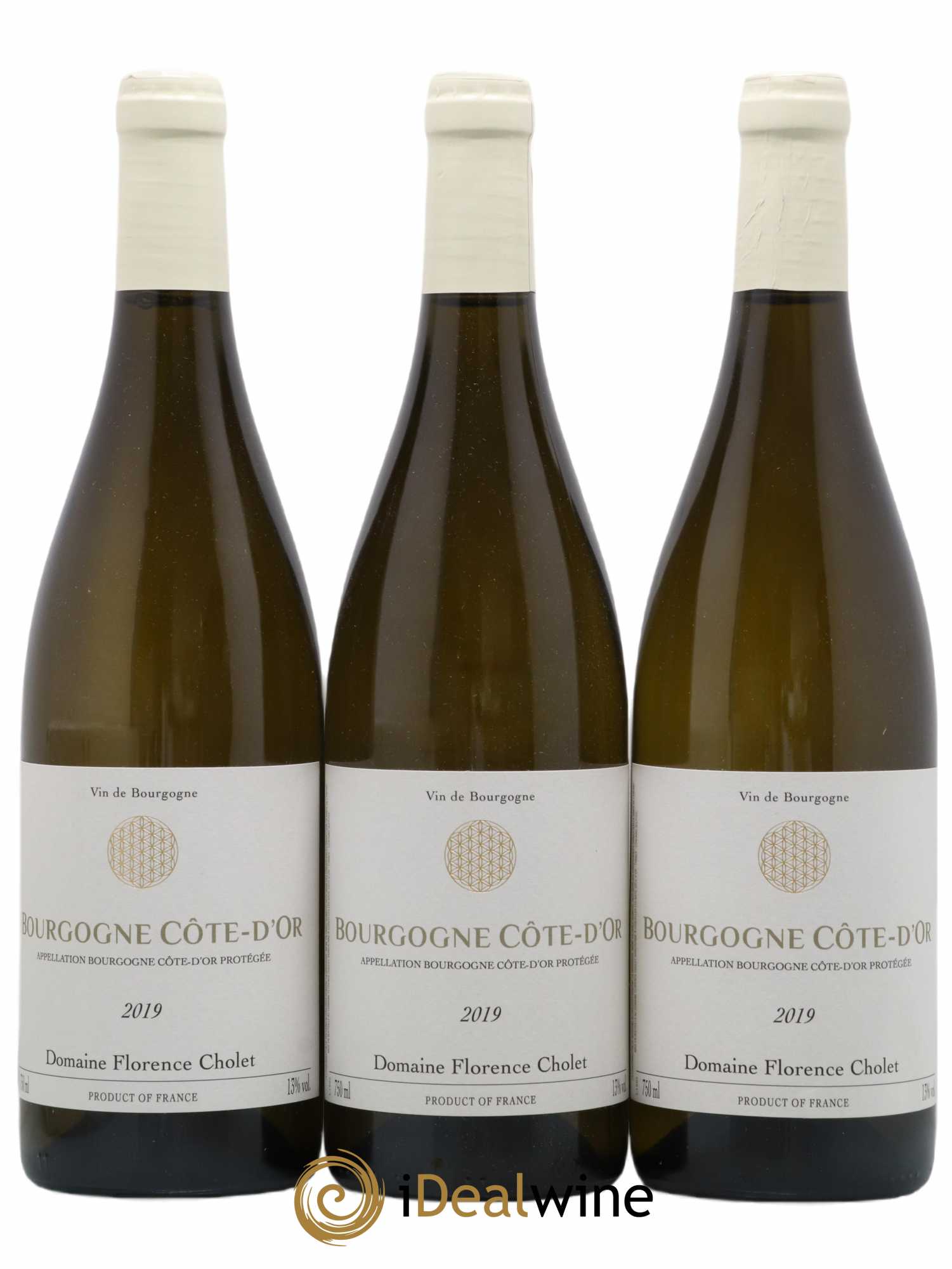 Bourgogne Florence Cholet 2019 - Lot de 3 bouteilles - 0