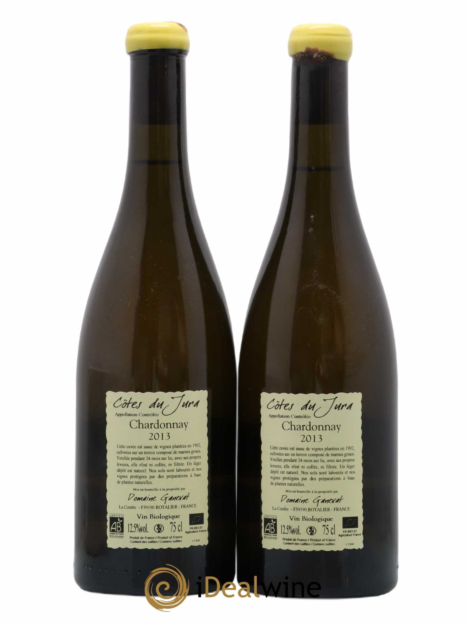 Côtes du Jura Les Chalasses Vieilles Vignes Jean-François Ganevat (Domaine) 2013 - Lot de 2 bouteilles - 1