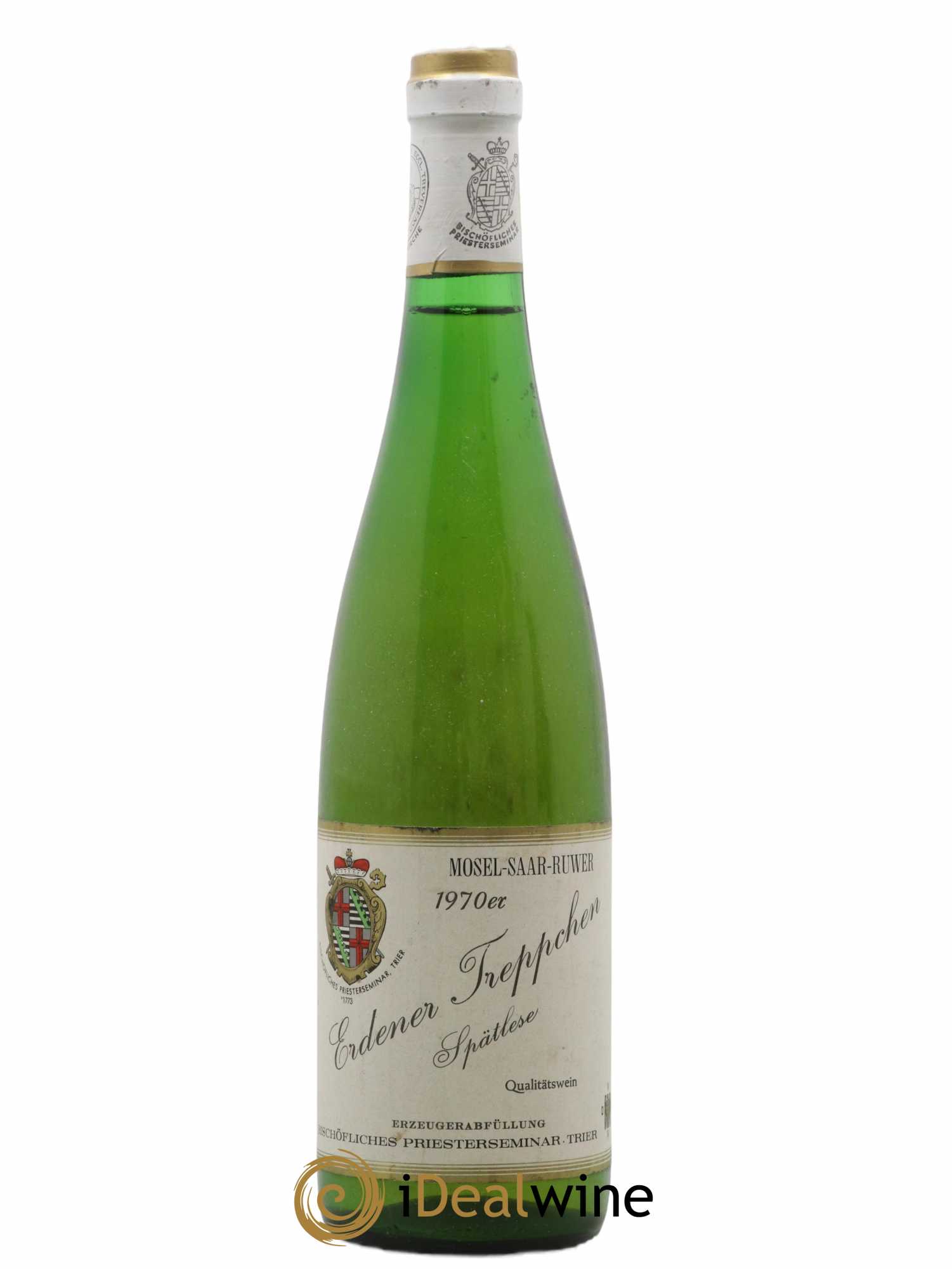 Allemagne Mosel-Saar Erdener Treppchen Spätlese Bischöfliches Priesterseminar Trier 1970 - Lot de 1 bouteille - 0