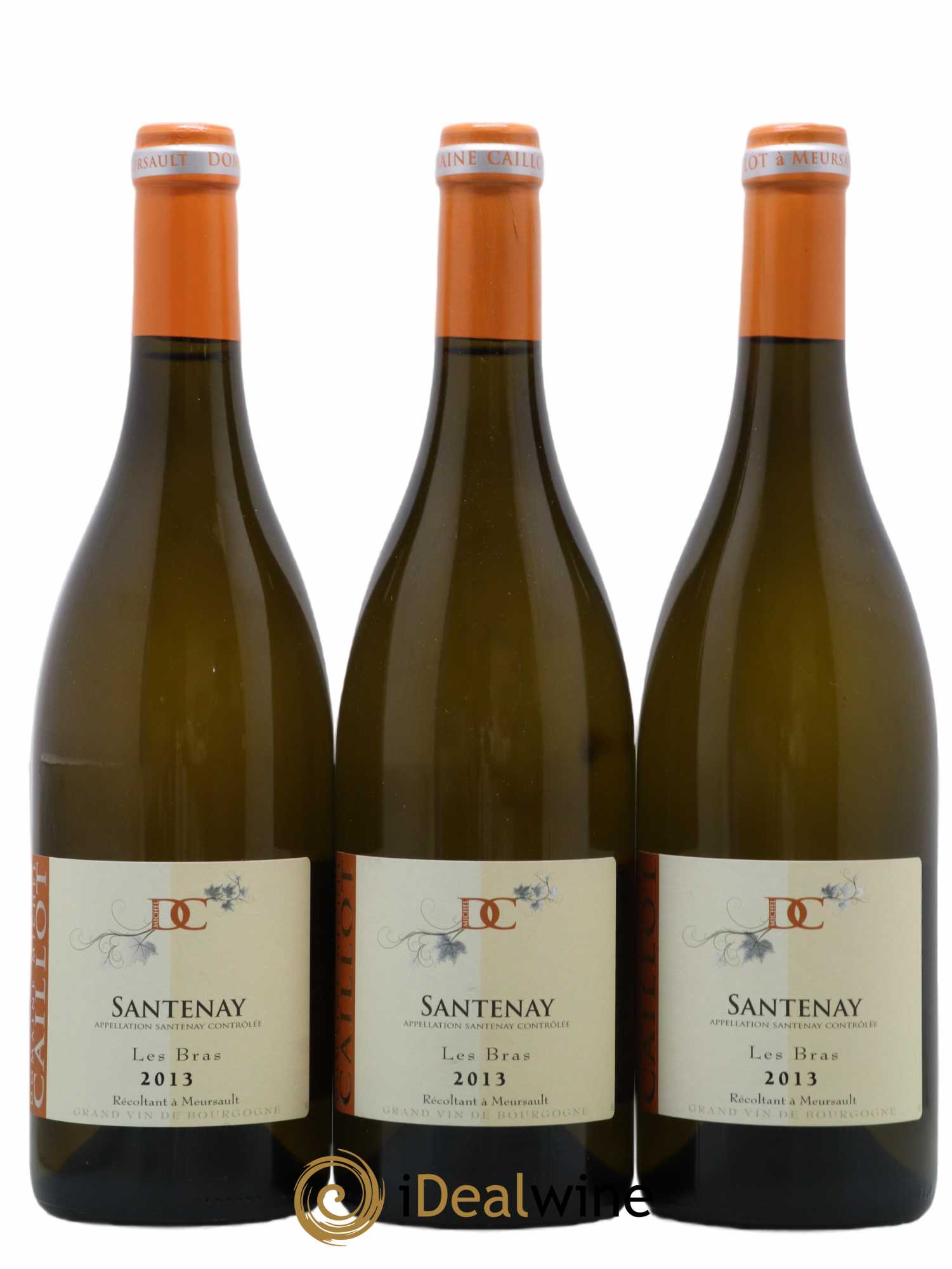 Santenay Les Bras Caillot 2013 - Lot de 3 bouteilles - 0