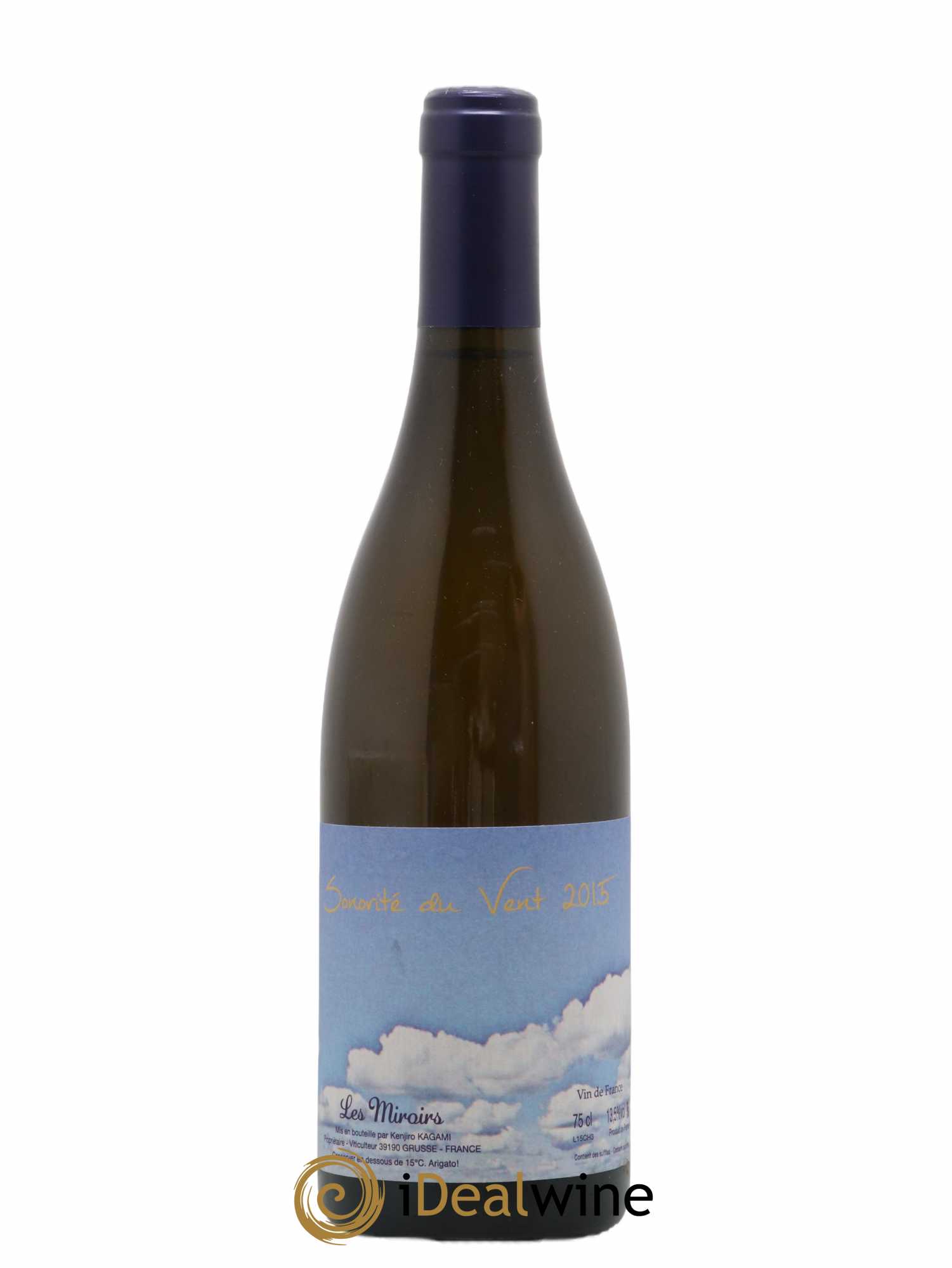 Vin de France Sonorité du vent Les saugettes Kenjiro Kagami - Domaine des Miroirs 2015 - Lot de 1 bouteille - 0