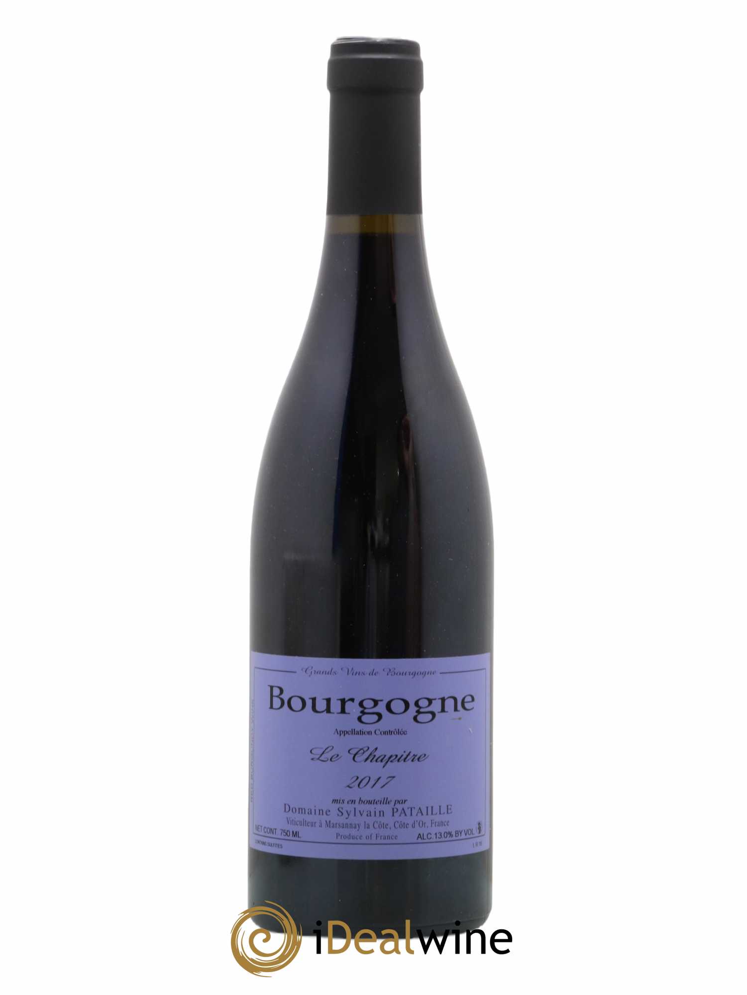 Bourgogne Le Chapitre Sylvain Pataille (Domaine) 2017 - Lot de 1 bouteille - 0