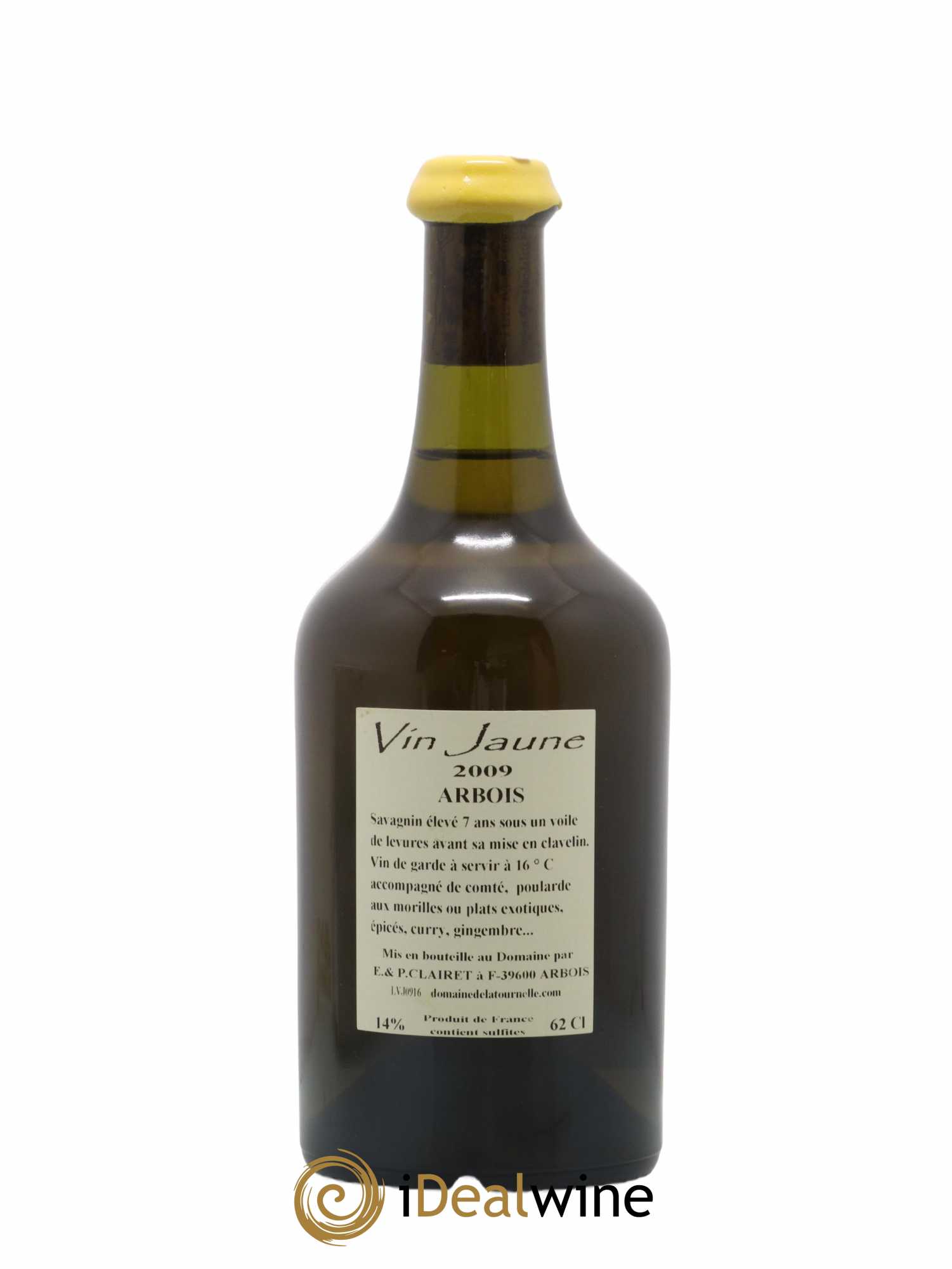 Arbois Vin Jaune Domaine de la Tournelle 2009 - Lot de 1 bouteille - 1