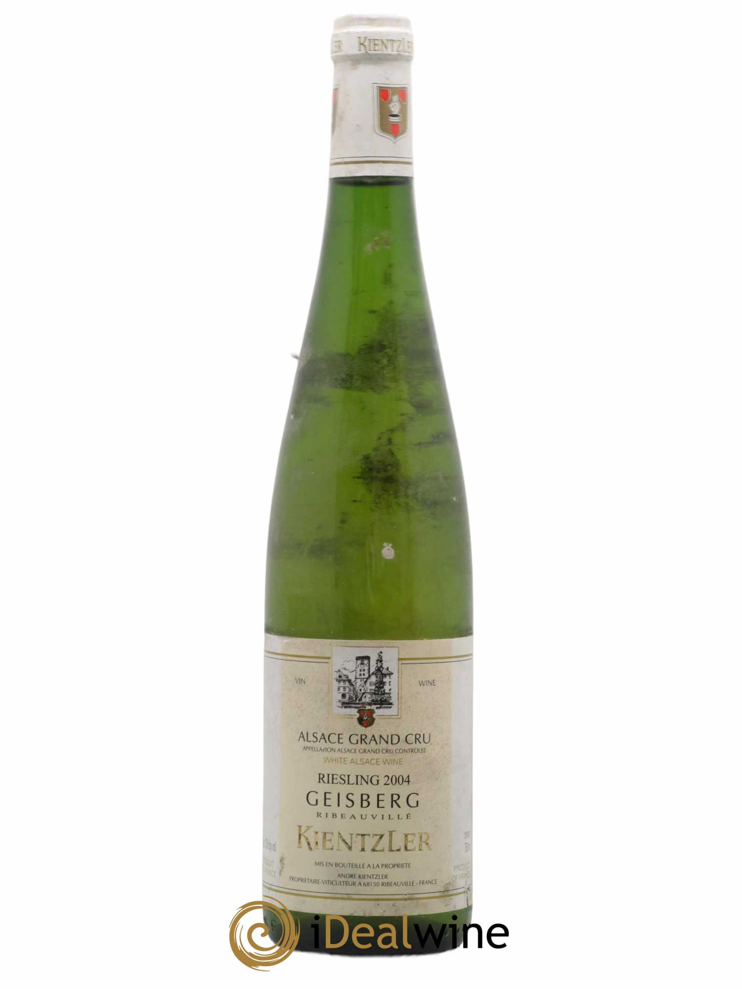 Alsace Riesling Grand Cru Geisberg Kientzler 2004 - Lot de 1 bouteille - 0