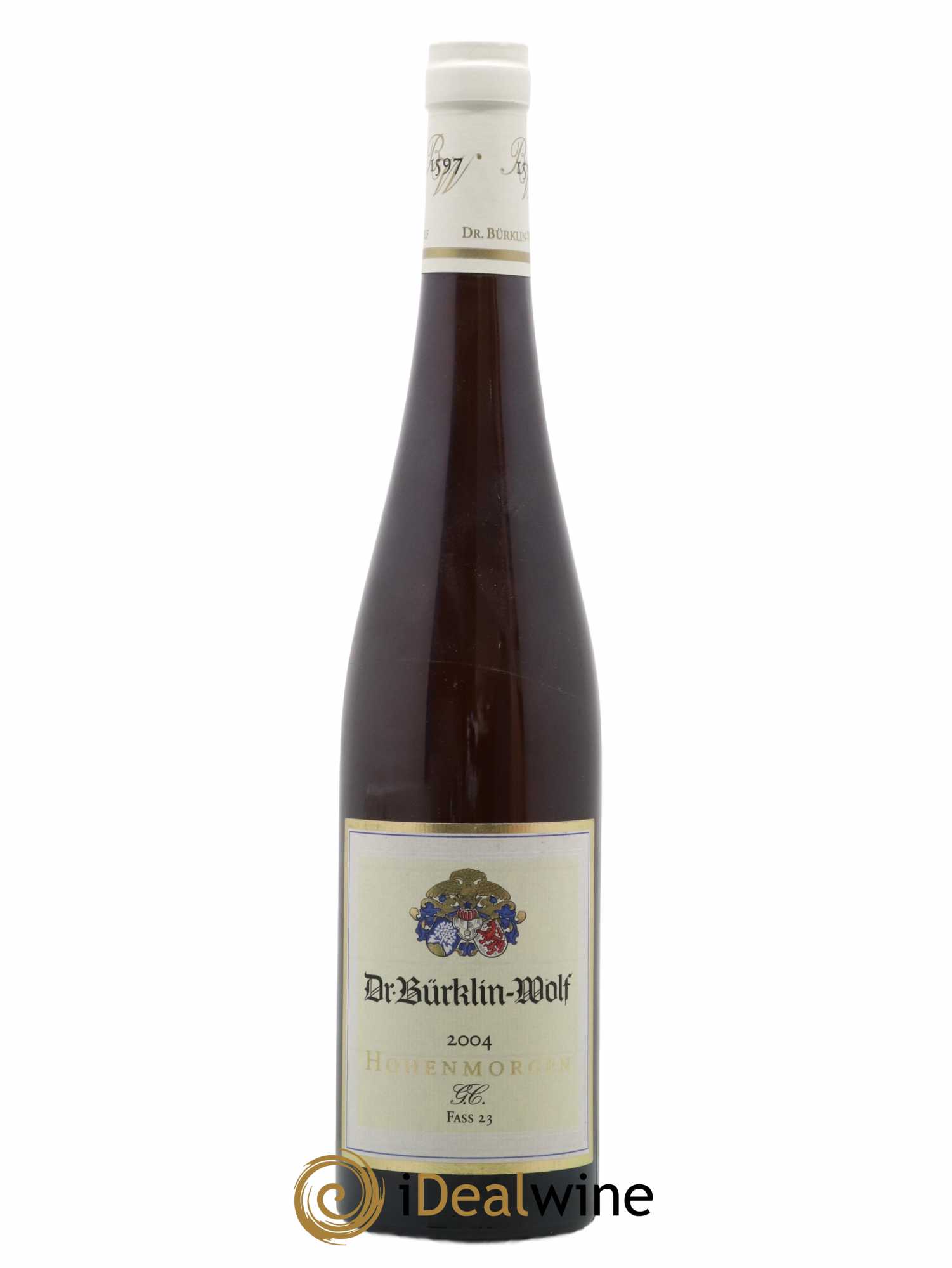 Allemagne Pfalz Hohenmorgen Fass 23 Bürklin Wolf 2004 - Lot de 1 bouteille - 0