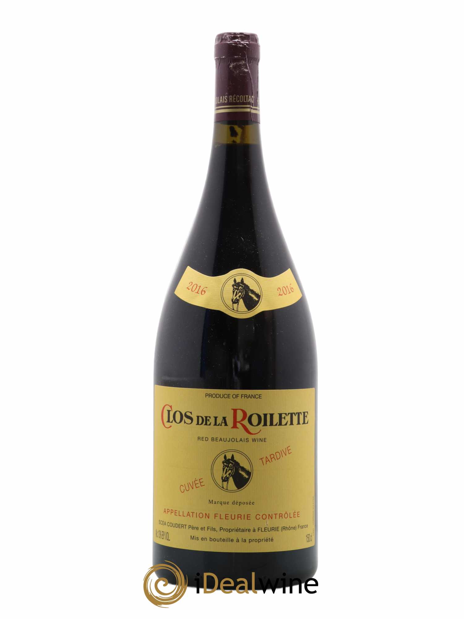 Fleurie Cuvée Tardive Clos de la Roilette 2016 - Lot de 1 magnum - 0