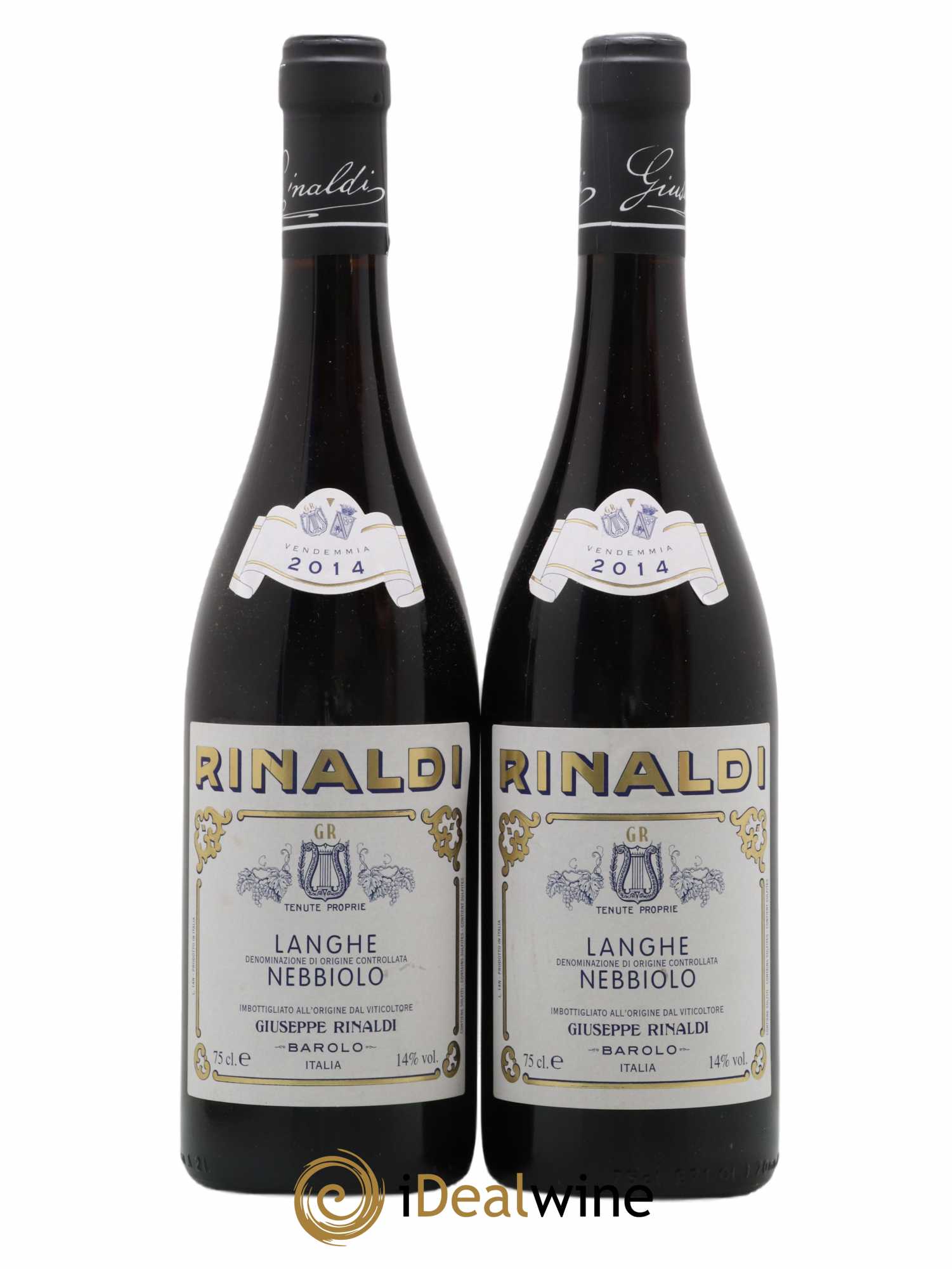 Langhe DOC Nebbiolo Giuseppe Rinaldi 2014 - Posten von 2 Flaschen - 0