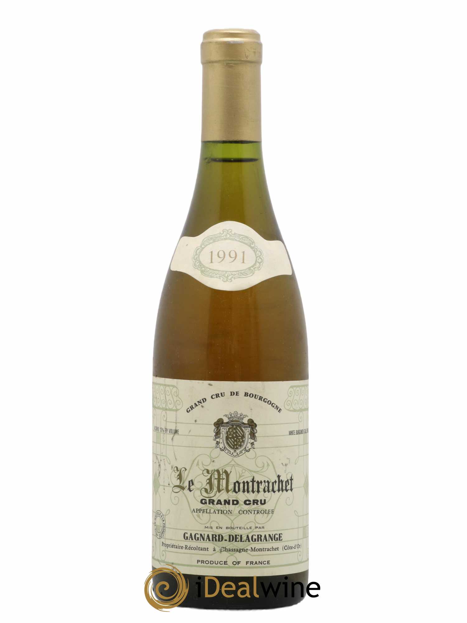 Montrachet Grand Cru Gagnard Delagrange 1991 - Lot de 1 bouteille - 0