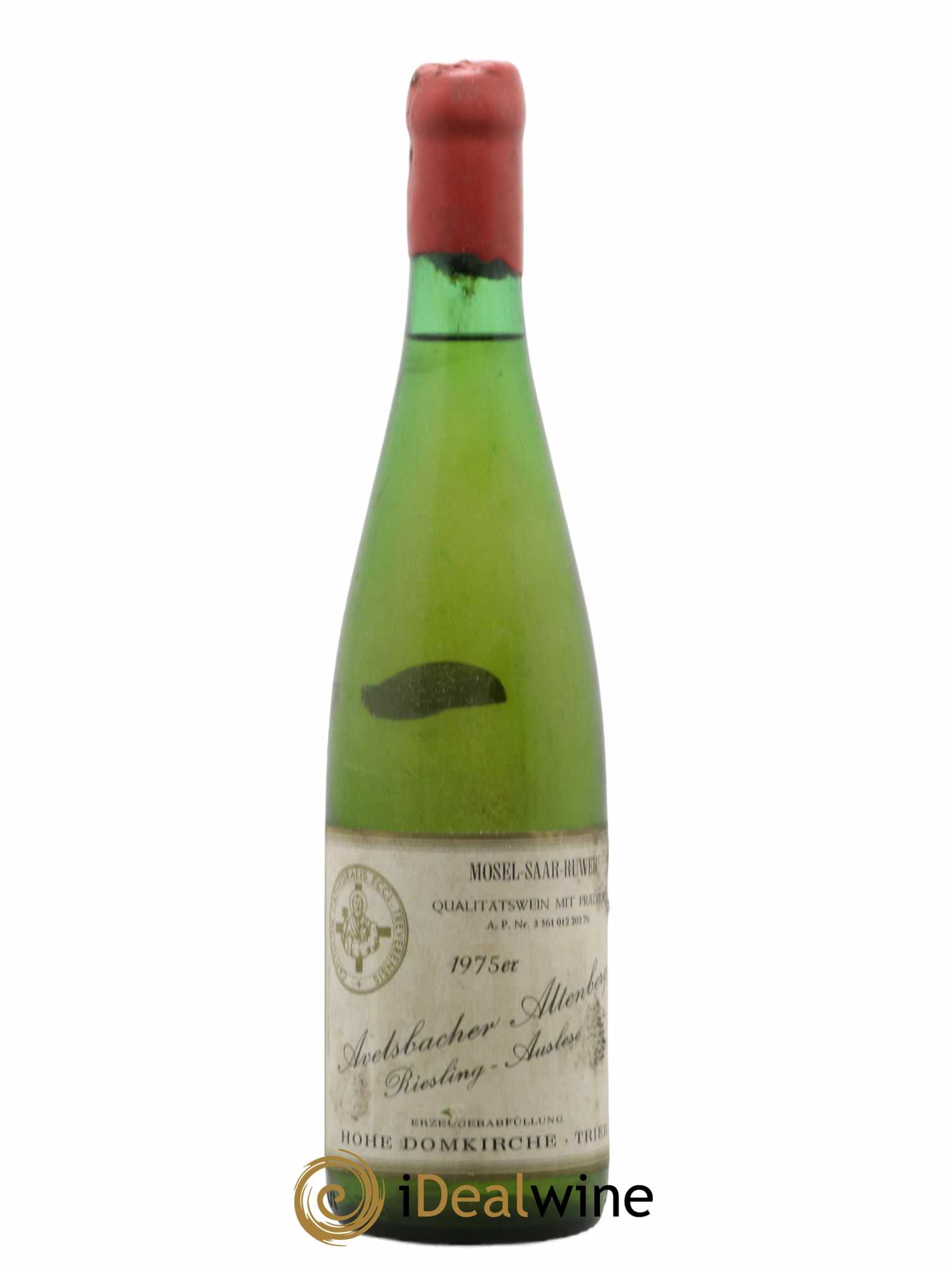 Allemagne Mosel-Saar Ruwer Avelsbacher Altenberg Auslese Hohe Domkirche 1975 - Lot de 1 bouteille - 0