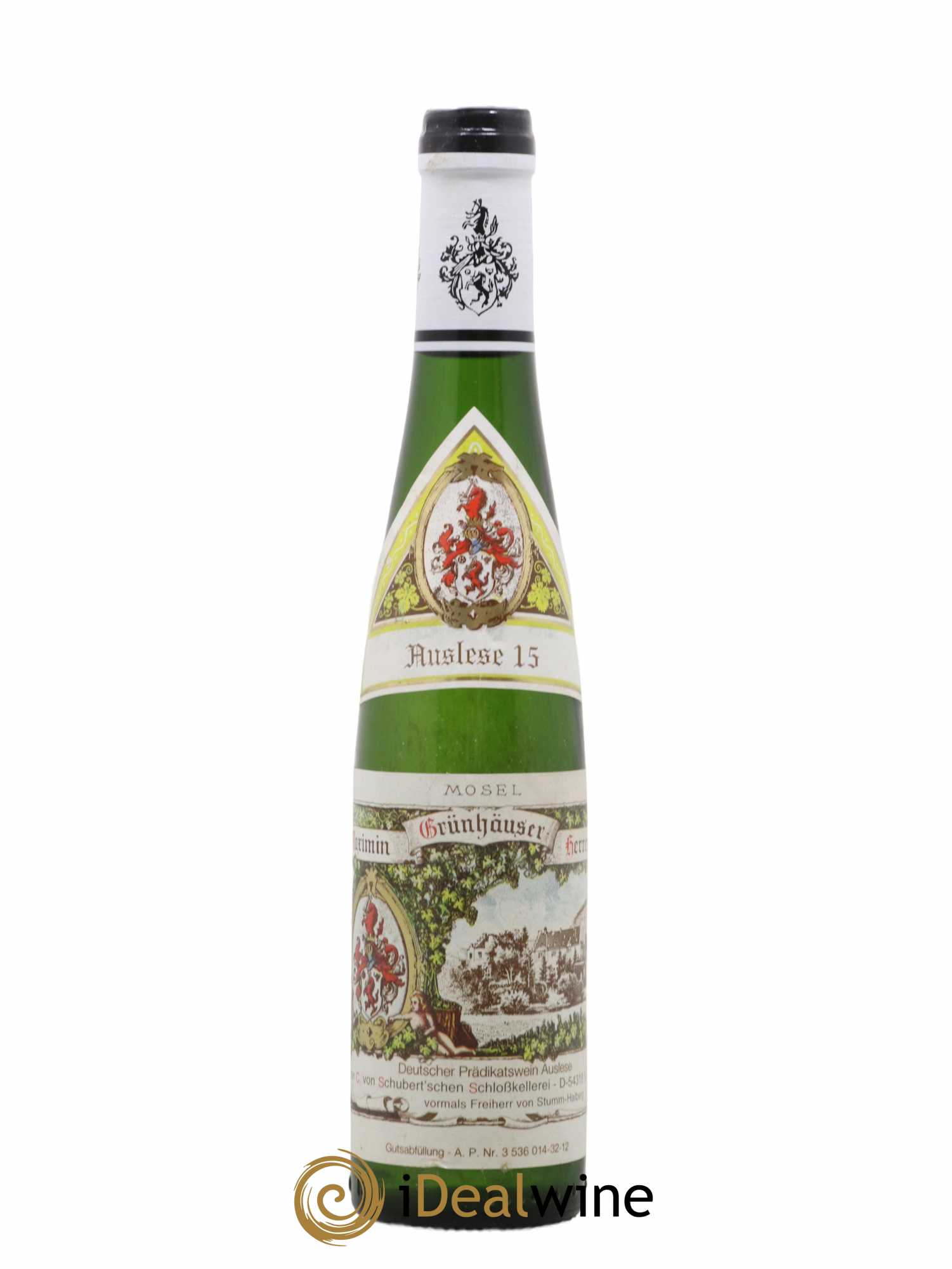 Allemagne Mosel-Saar Ruwer Maximin Grünhäuser Herrenberg Auslese Nr. 15 Von Schubert 2011 - Posten von 1 Demi-Flasche - 0