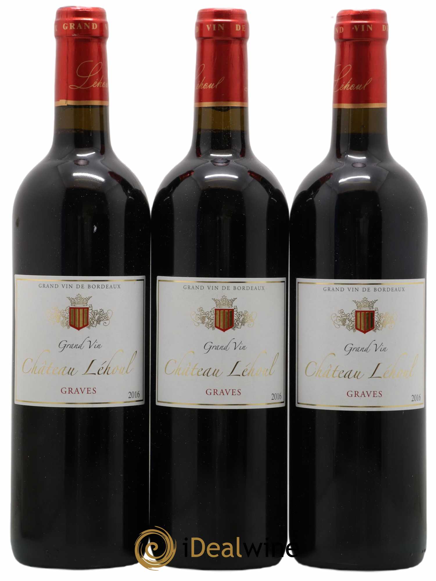 Graves Plenitude Château Lehoul 2016 - Lot de 3 bouteilles - 0