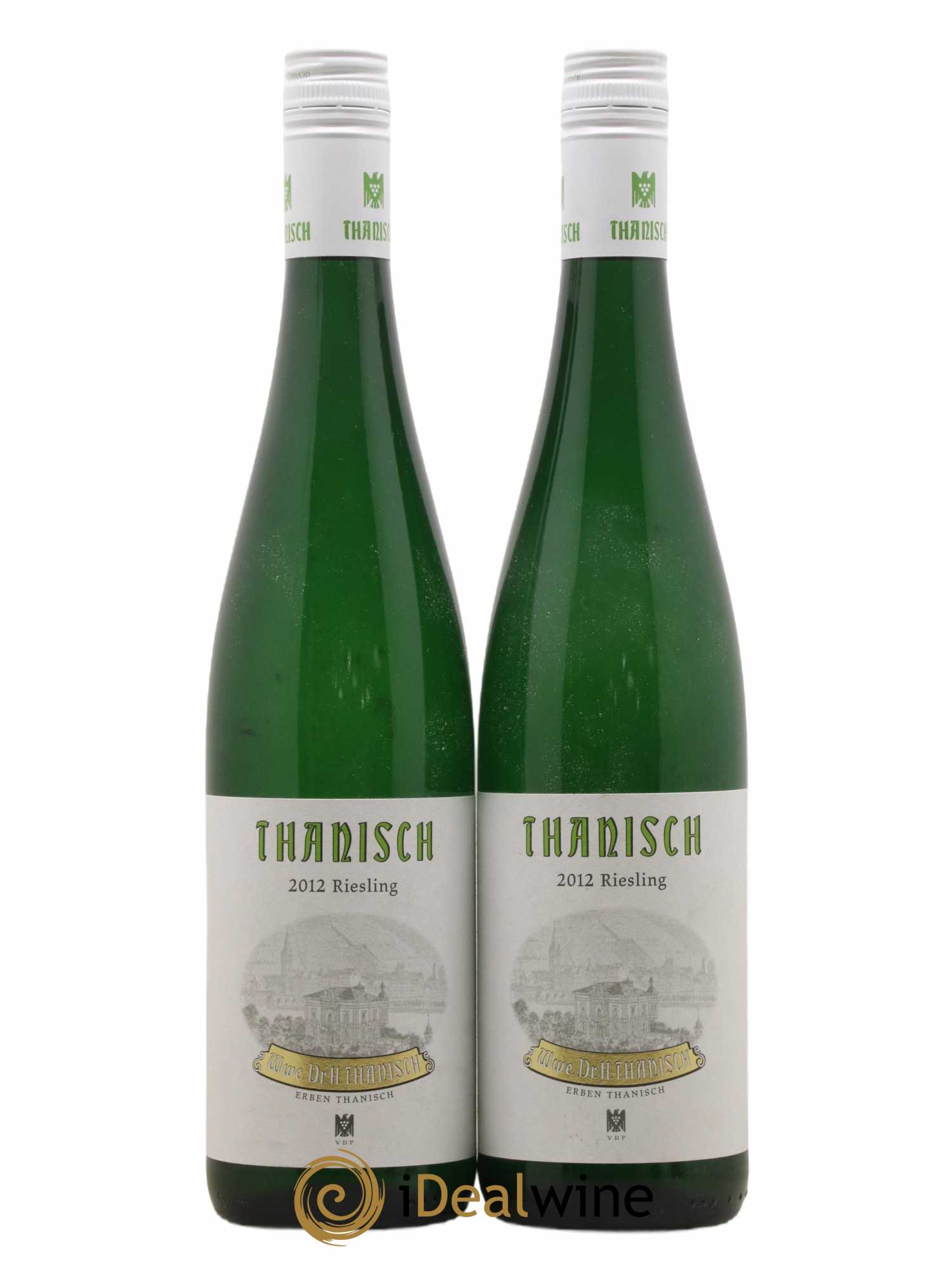 Allemagne Mosel-Saar Riesling Thanisch 2012 - Lot de 2 bouteilles - 0