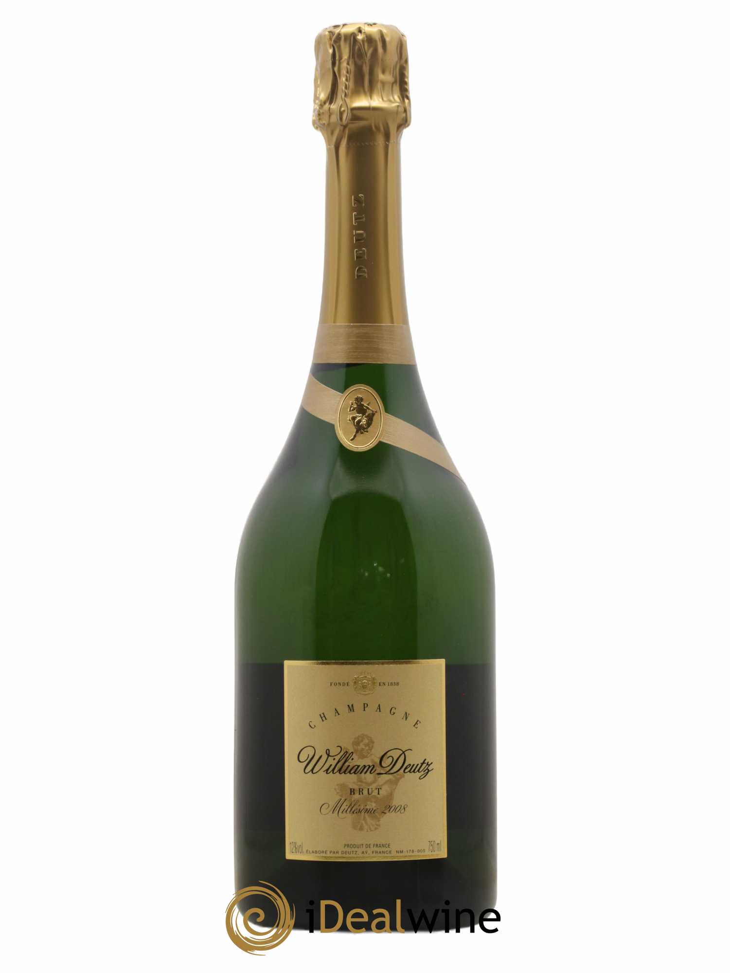 Cuvée William Deutz Deutz 2008 - Lot de 1 bouteille - 1