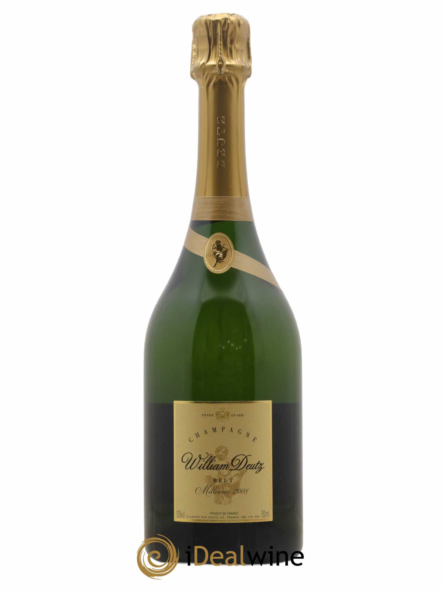 Cuvée William Deutz Deutz 2008 - Lot de 1 bouteille - 1