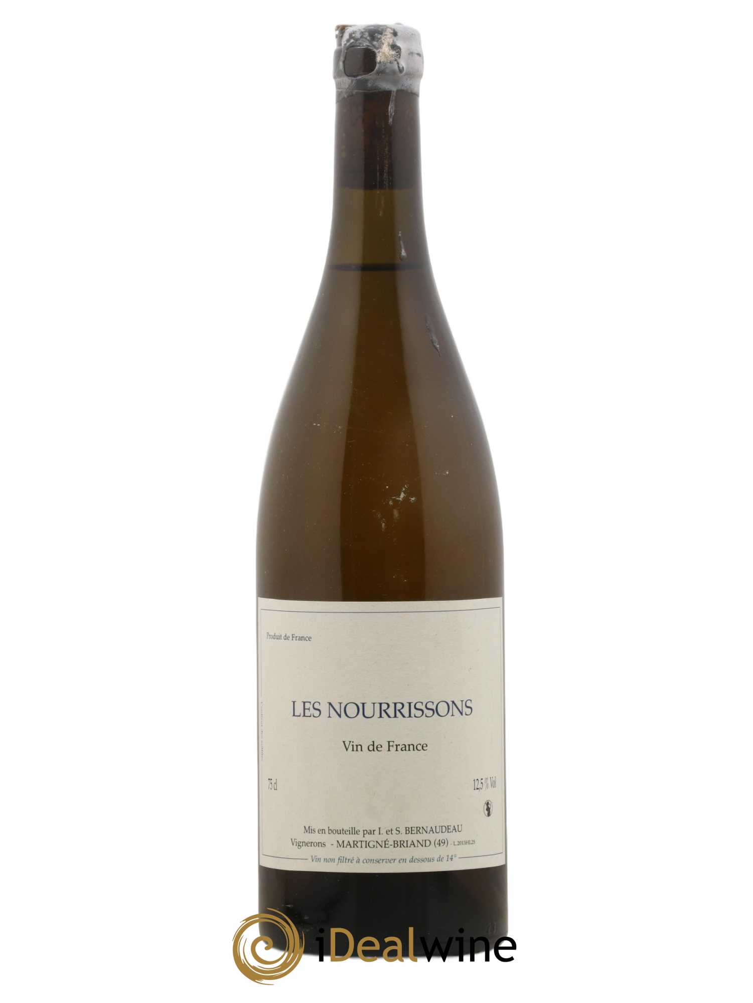 Vin de France Les Nourrissons Stéphane Bernaudeau 2013 - Lot de 1 bouteille - 0