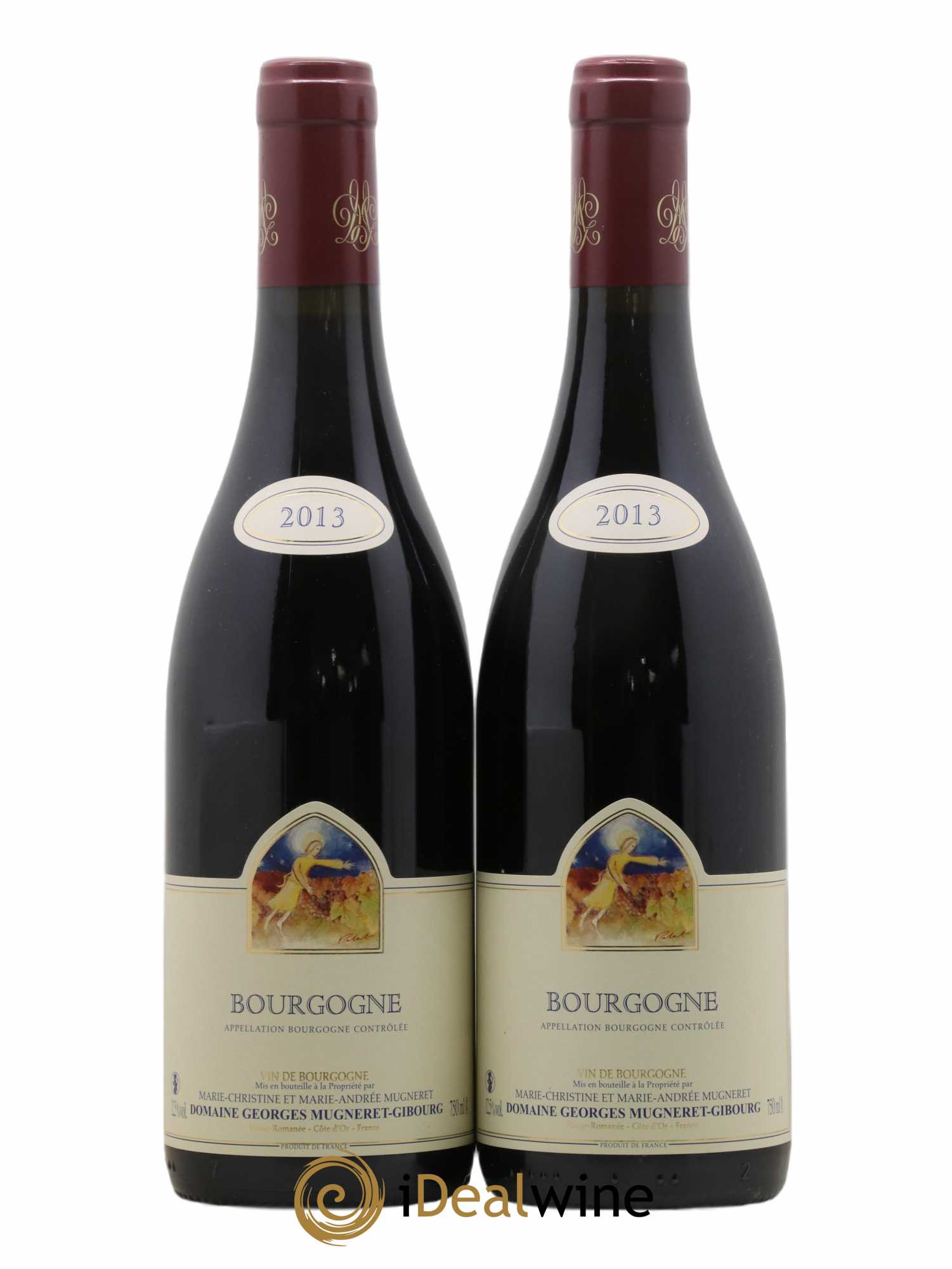 Bourgogne Mugneret-Gibourg (Domaine) 2013 - Lot de 2 bouteilles - 0