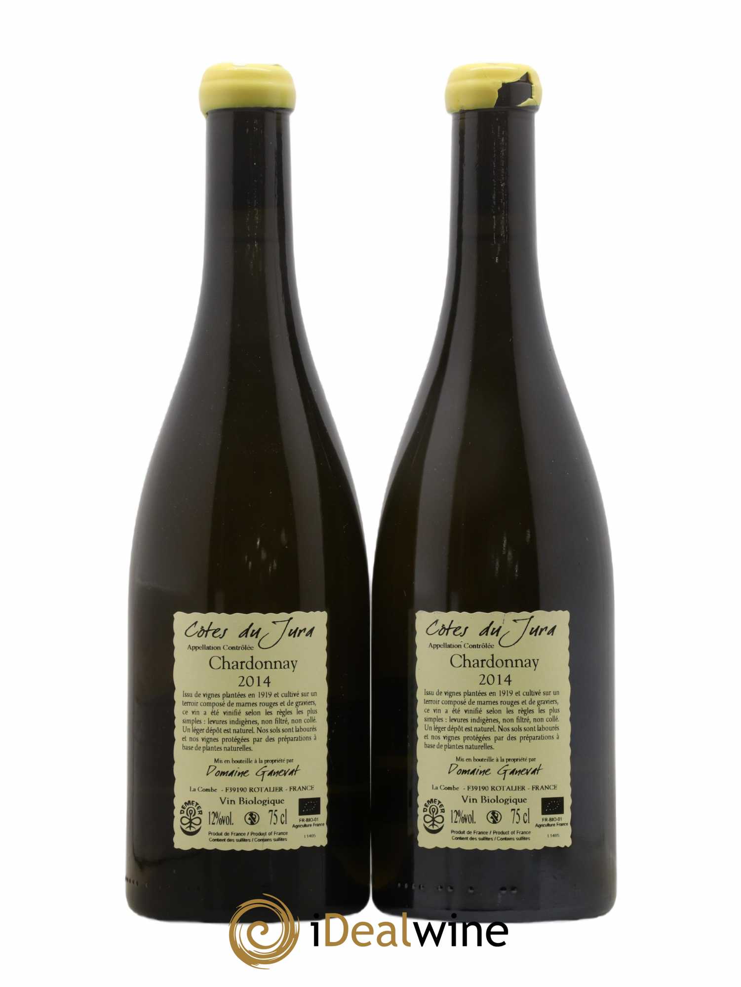 Côtes du Jura Les Grands Teppes Vieilles Vignes Jean-François Ganevat (Domaine) 2014 - Lot de 2 bouteilles - 1