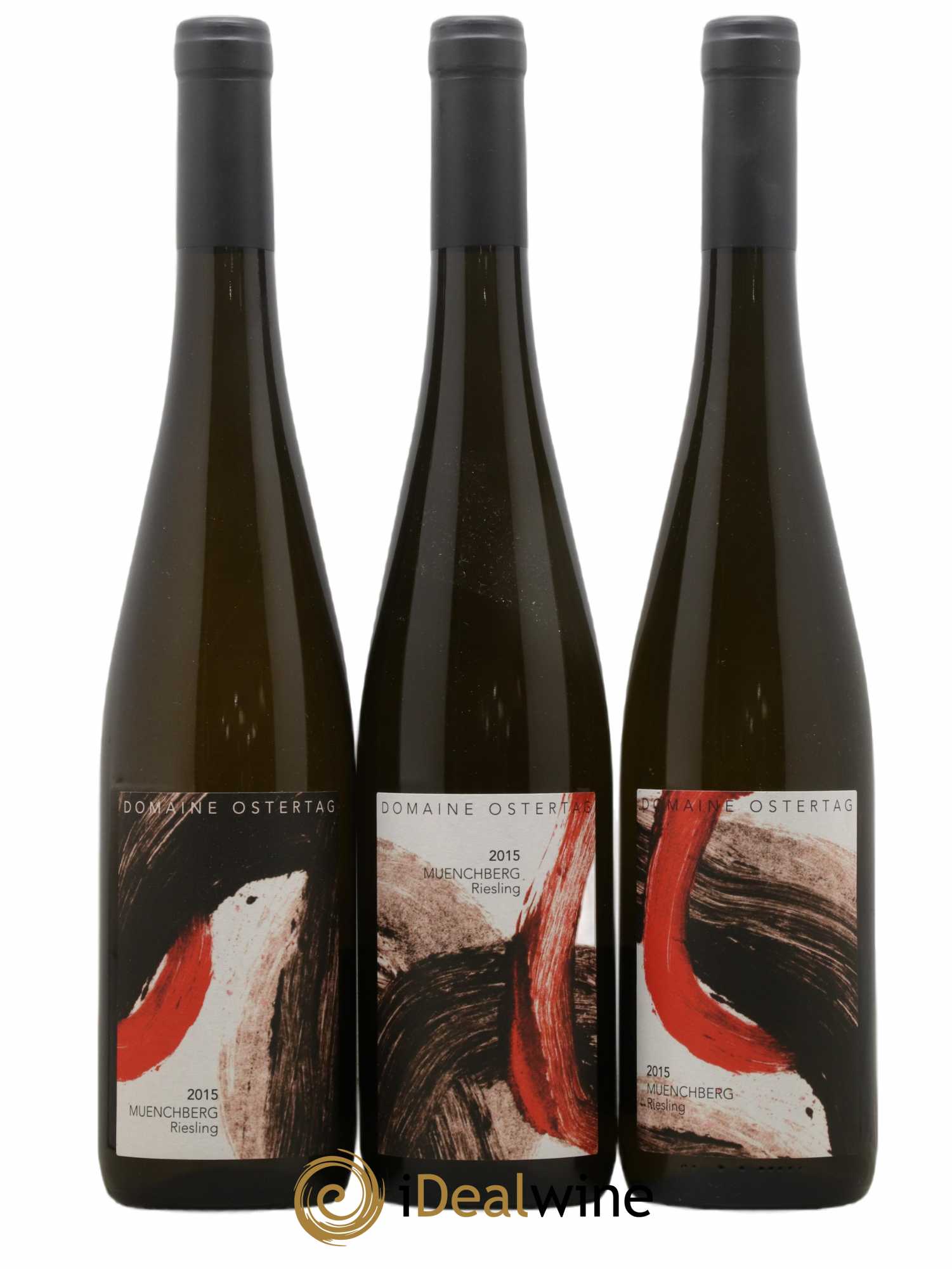 Alsace Riesling Grand Cru Muenchberg Ostertag (Domaine) 2015 - Lot of 3 bottles - 0