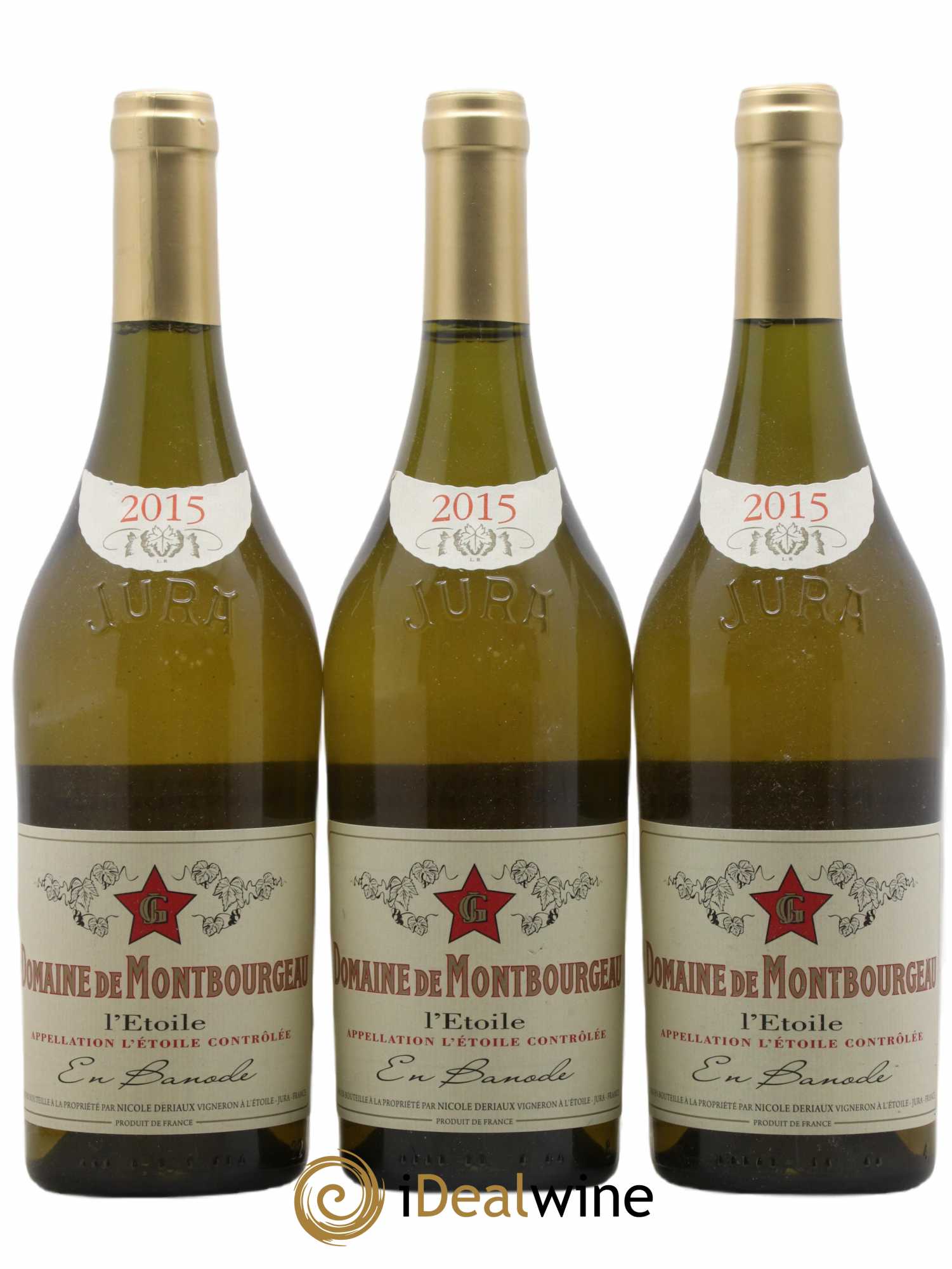L'Etoile Banode Montbourgeau 2015 - Lot de 3 bouteilles - 0