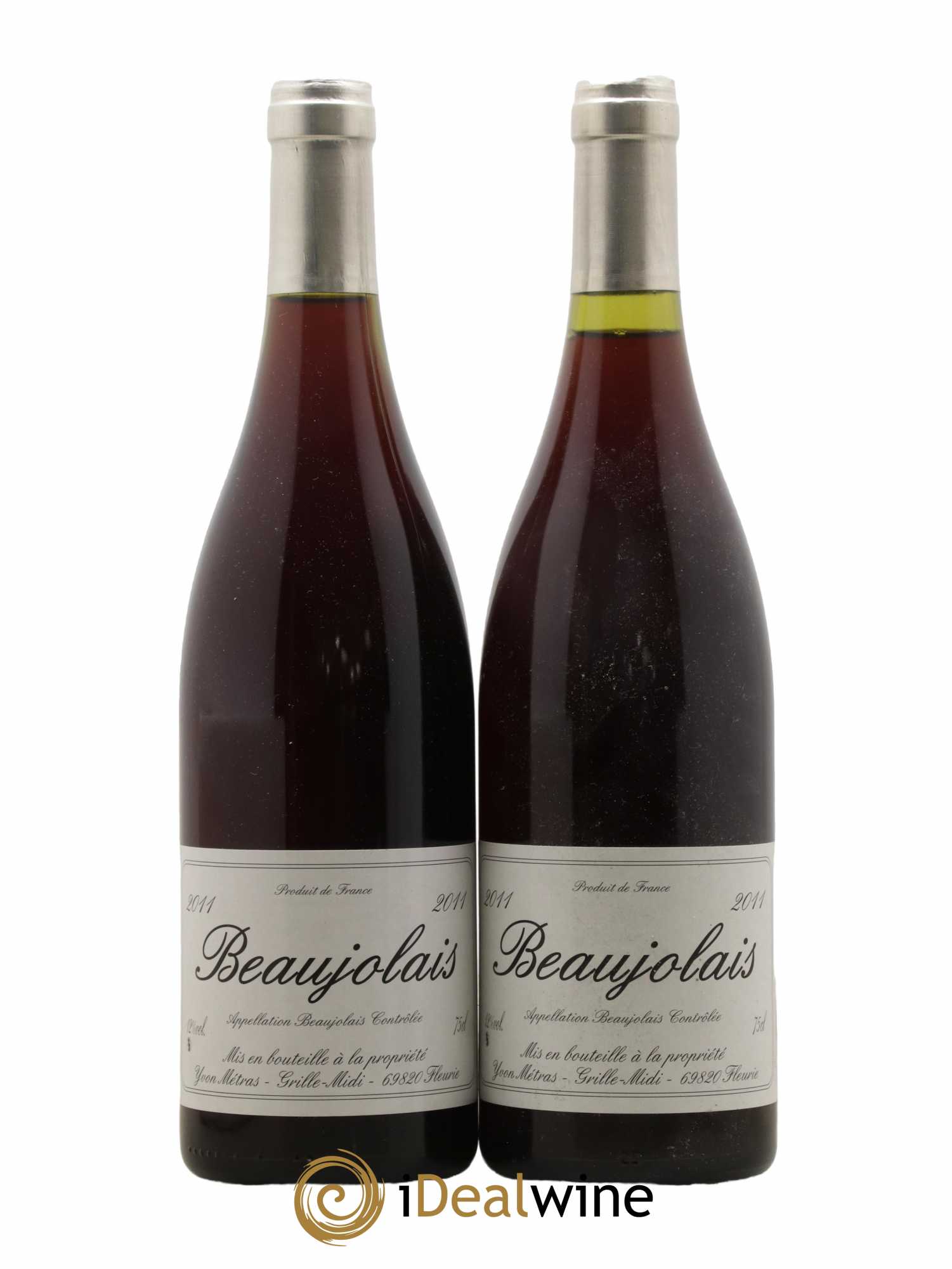 Beaujolais Yvon Métras 2011 - Lot de 2 bouteilles - 0