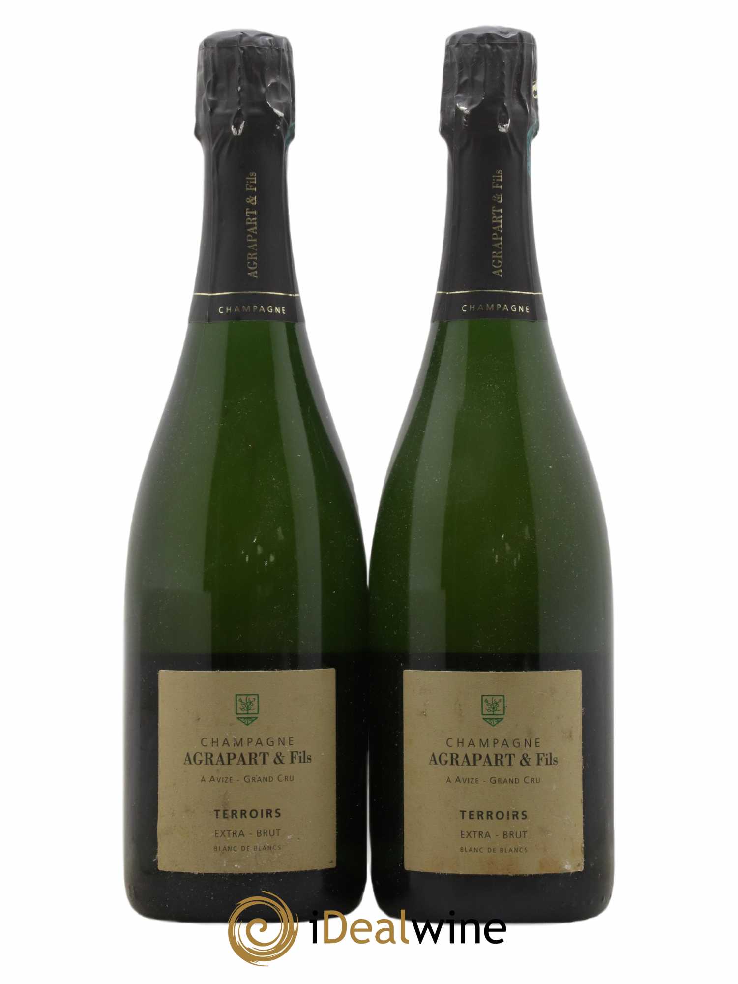 Terroirs Blanc de Blancs Extra-Brut Agrapart & Fils - Lot de 2 bouteilles - 0