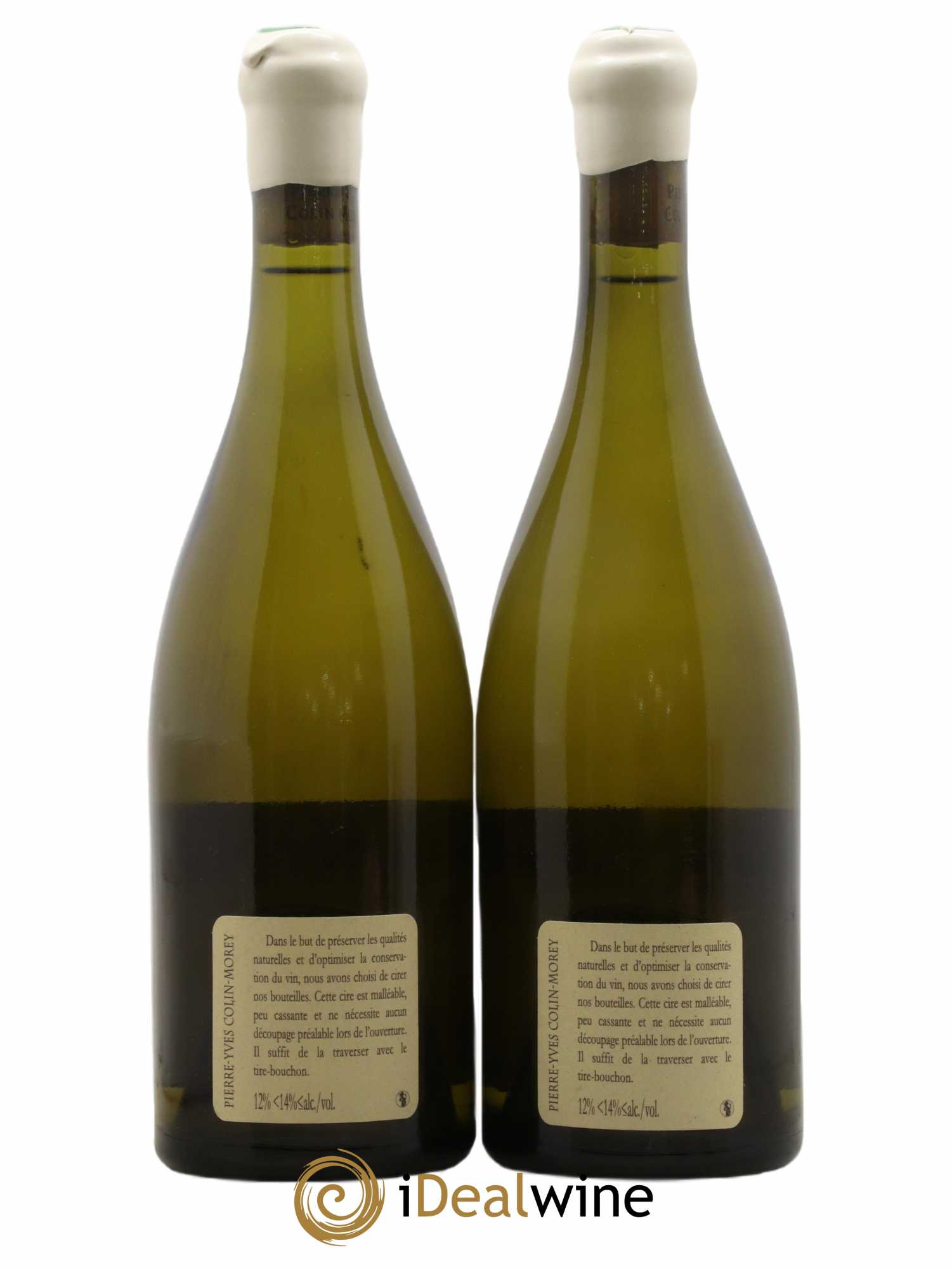 Saint-Aubin Le Banc Pierre-Yves Colin Morey  (sans prix de réserve) 2015 - Lot de 2 bouteilles - 1