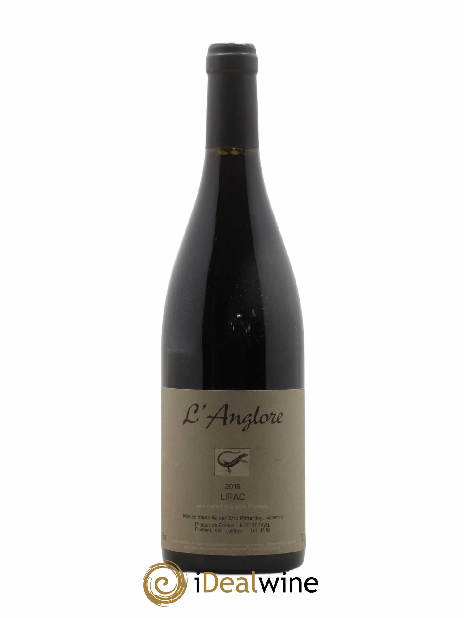 Lirac L'Anglore 2016 - Lot de 1 bouteille - 0