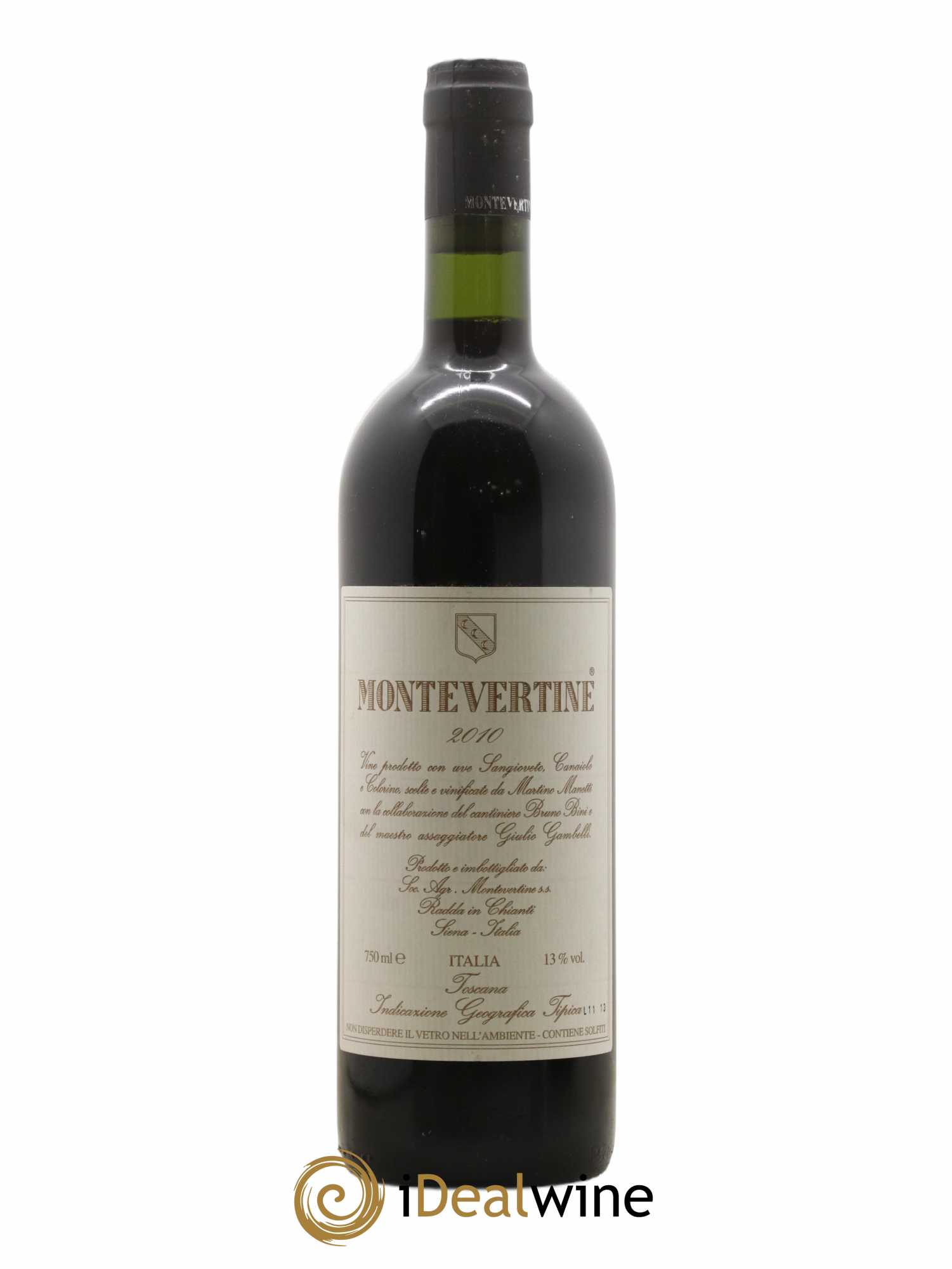 Toscana IGT Montevertine Famille Manetti 2010 - Lot de 1 bouteille - 0