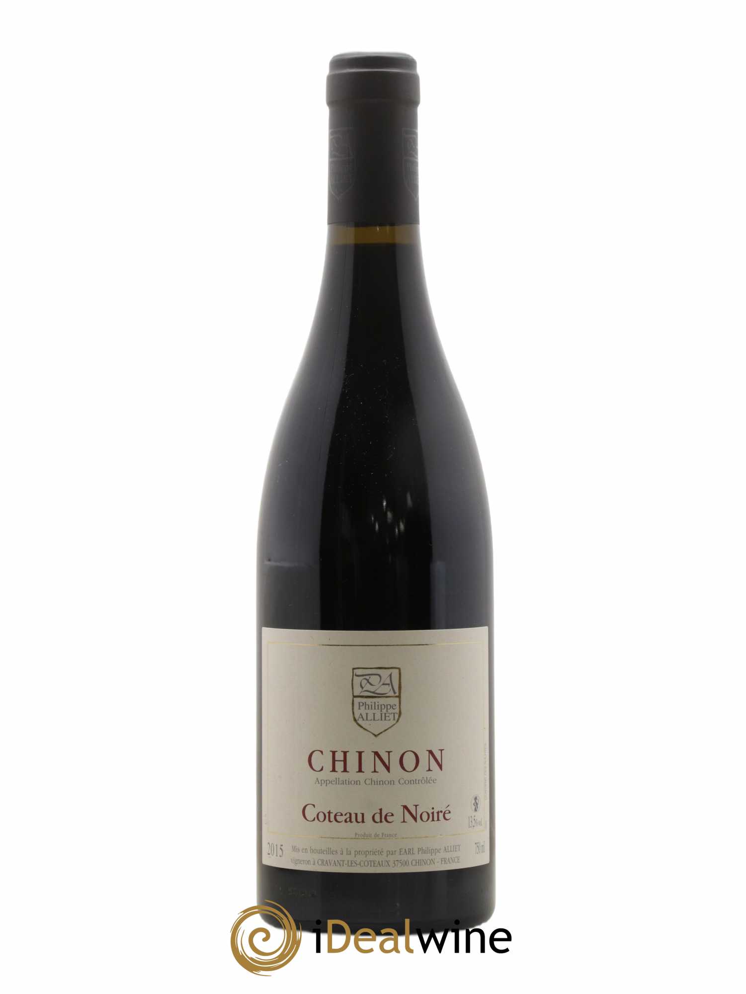 Chinon Coteau de Noiré Philippe Alliet 2015 - Lot de 1 bouteille - 0