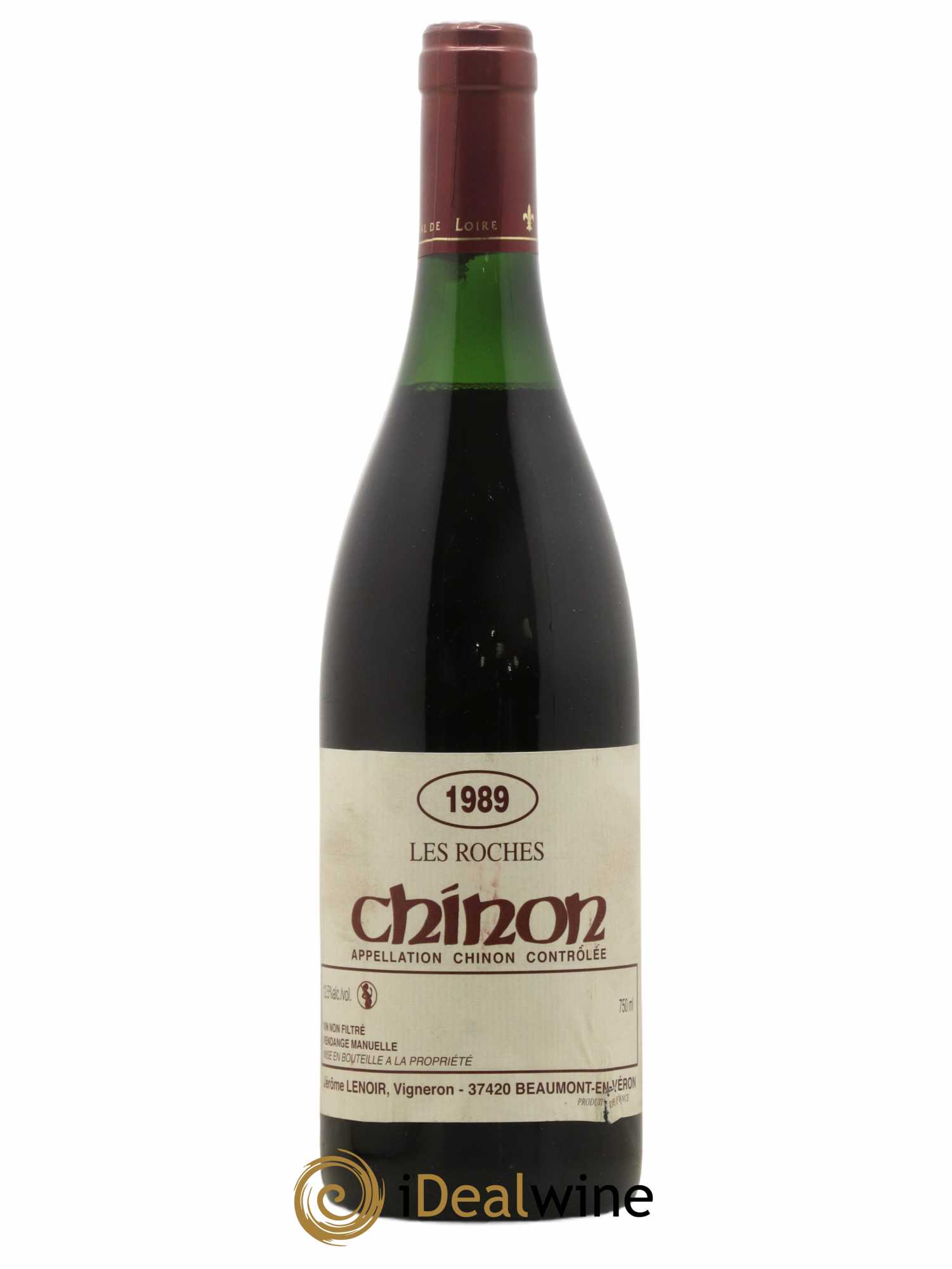 Chinon Les Roches Lenoir (Domaine) 1989 - Lot de 1 bouteille - 0