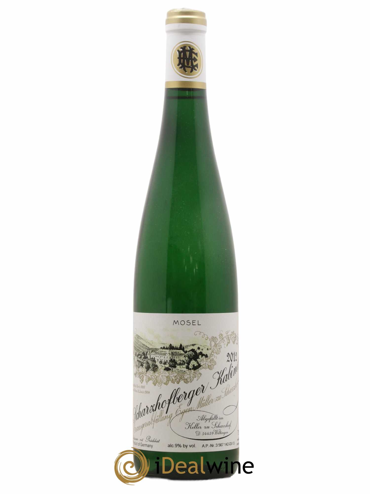 Allemagne Mosel-Saar Scharzhofberger Riesling Kabinett Egon Müller 2012 - Lot de 1 bouteille - 0