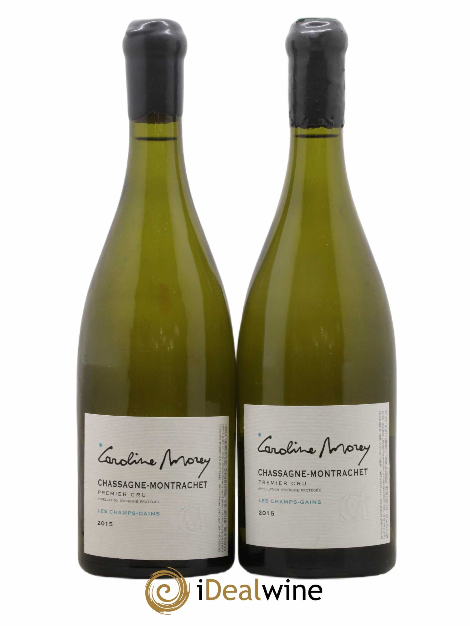 Chassagne-Montrachet 1er Cru Les Champs Gains Caroline Morey 2015 - Lot de 2 bouteilles - 0